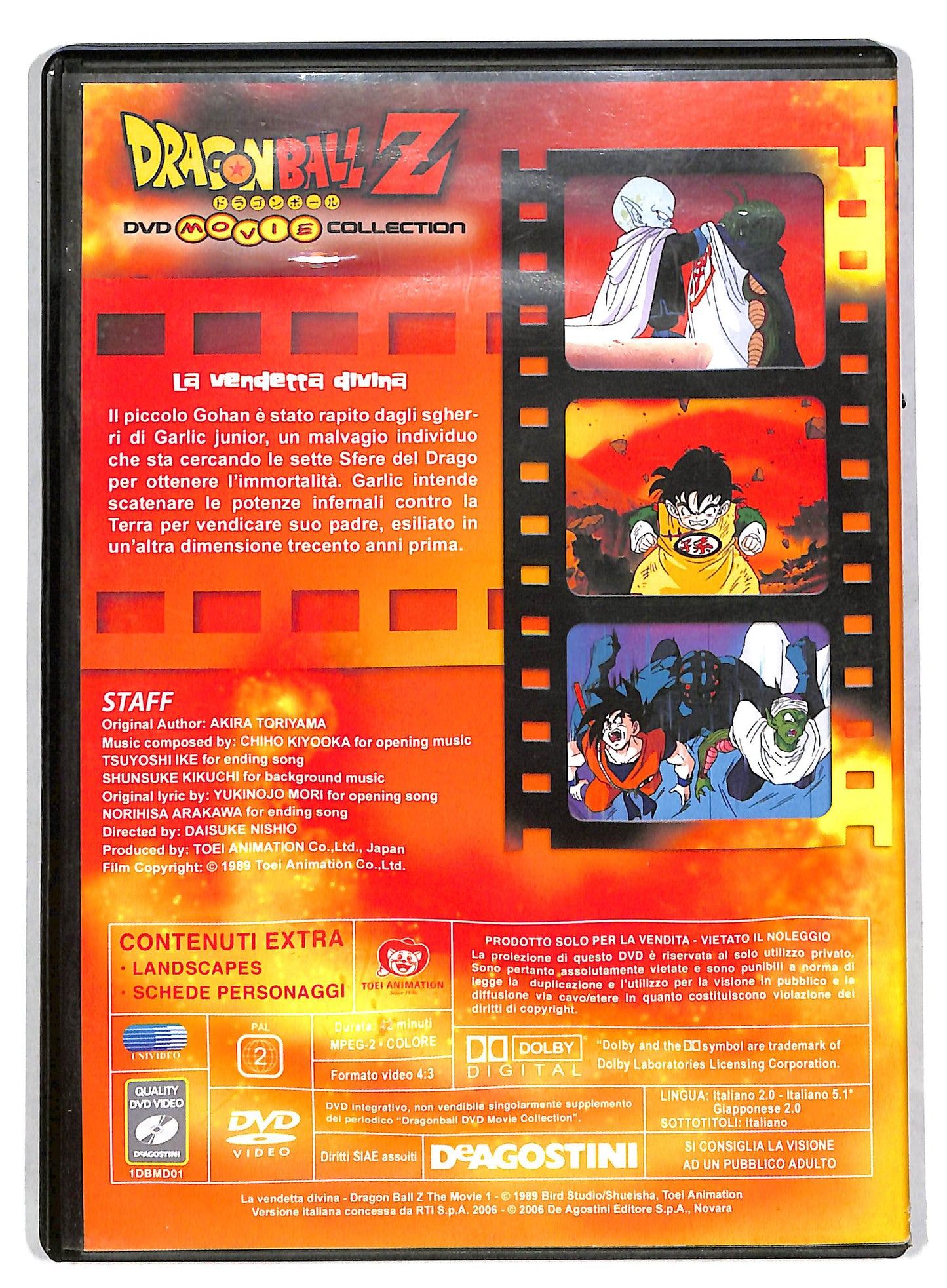 EBOND Dragonball z la vendetta divina EDITORIALE DVD DB599415