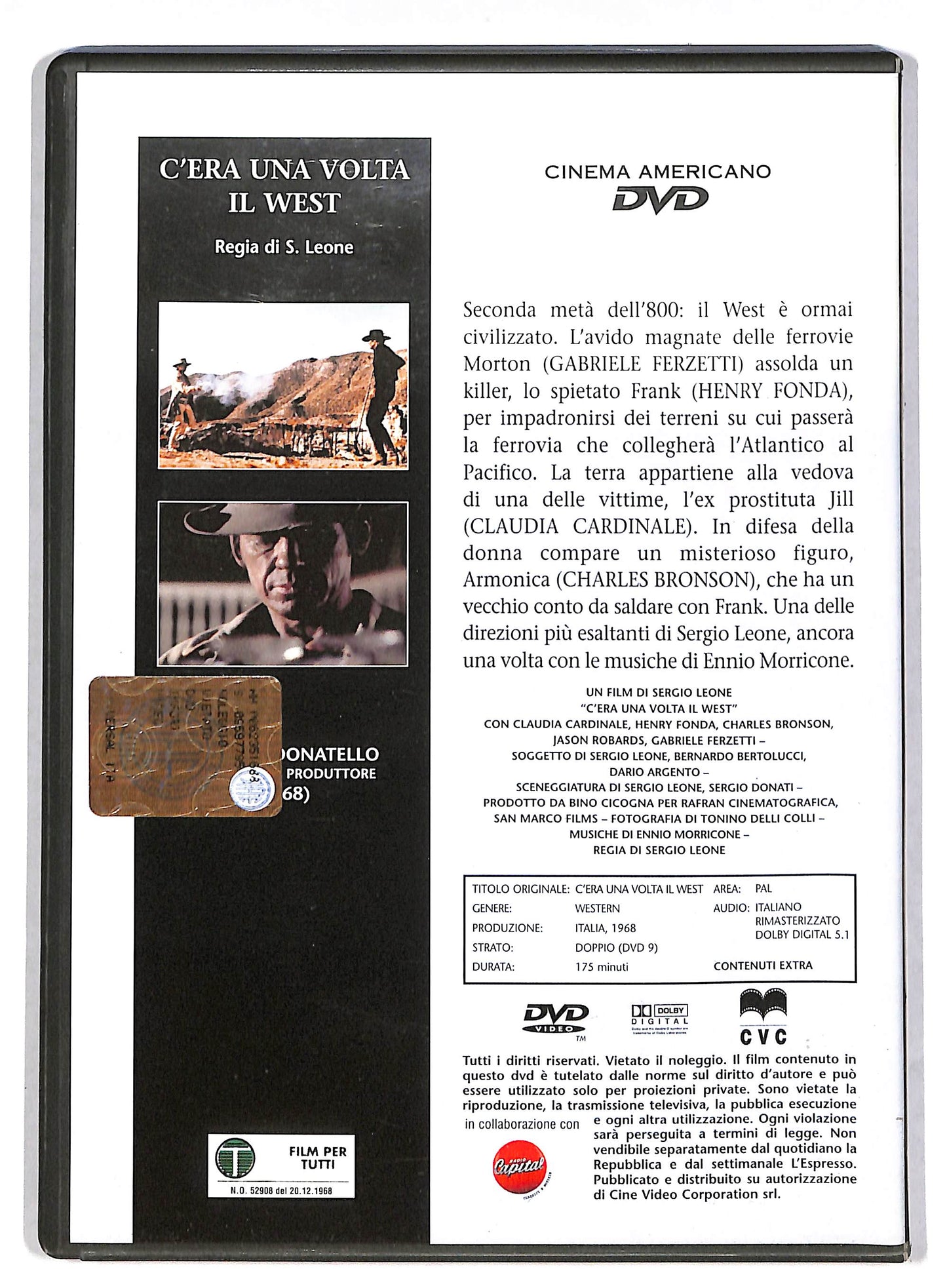 EBOND C'era una volta il West EDITORIALE DVD DB599809