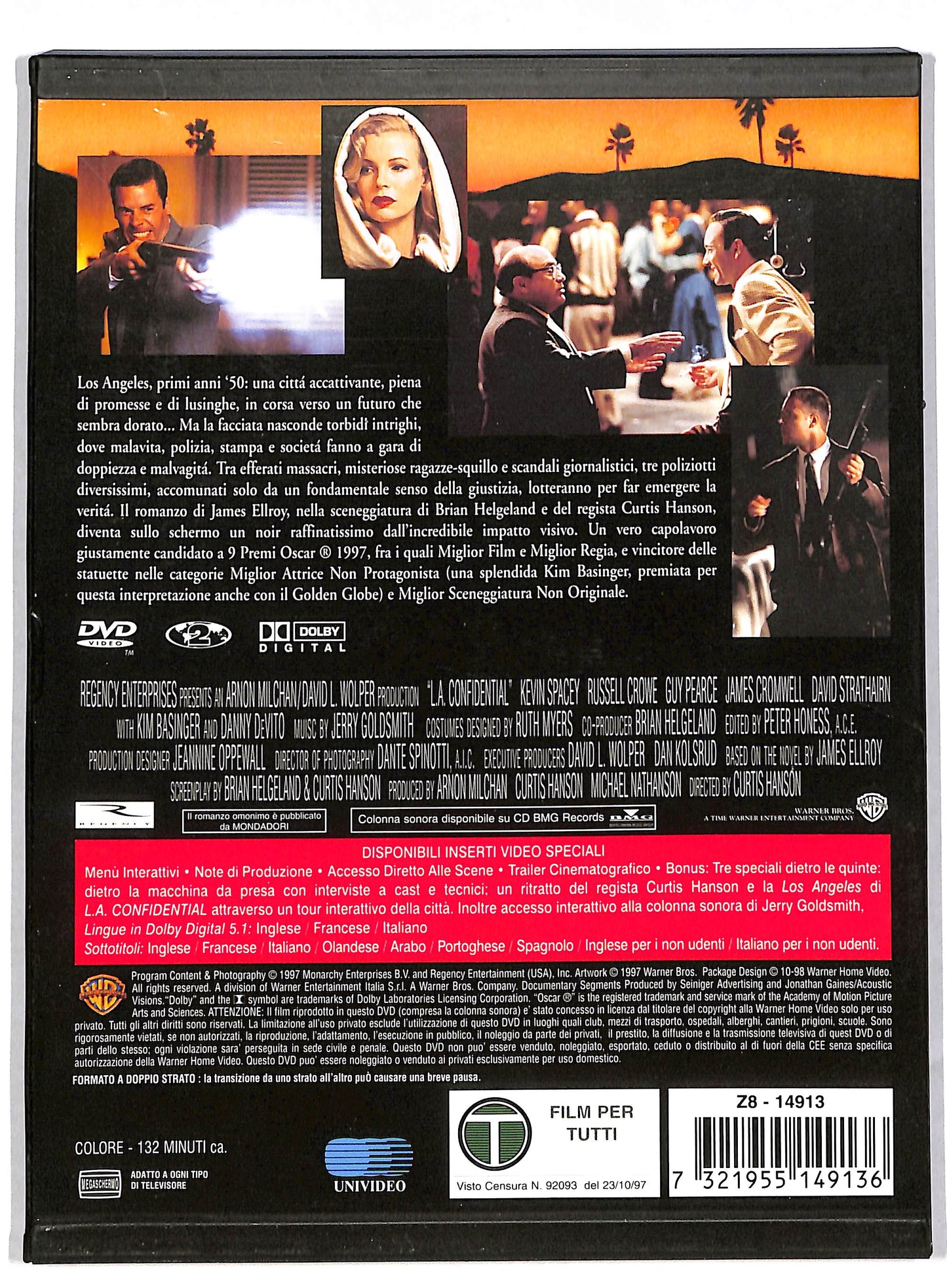EBOND L. A. Confidential SNAPPER DVD DB599811