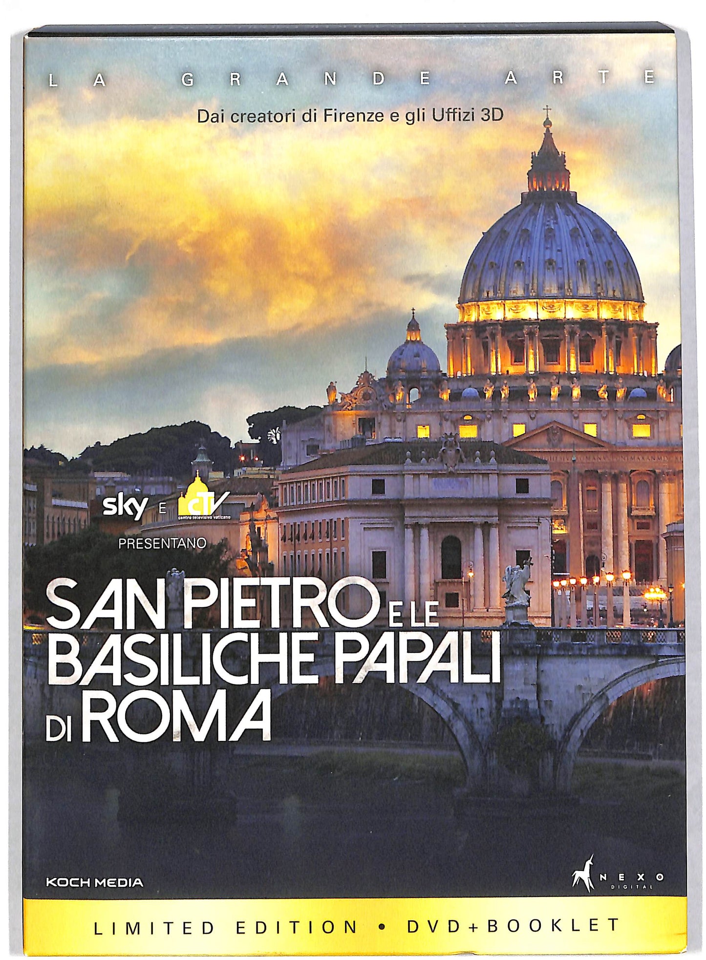 EBOND San Pietro e le Basiliche Papali di SLIPCASE EDIZIONE LIMITATA DVD DB599842