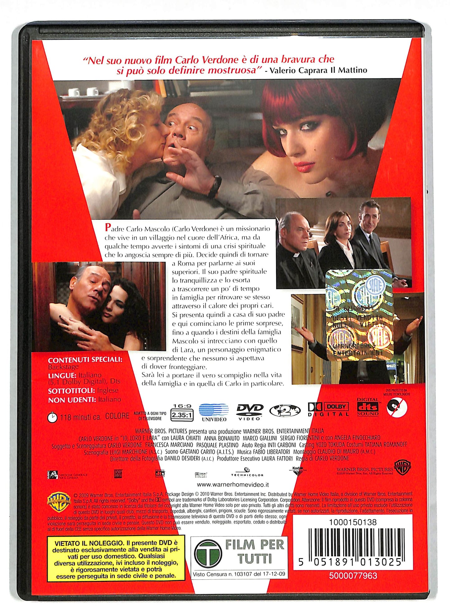 EBOND Io loro e lara DVD DB599858