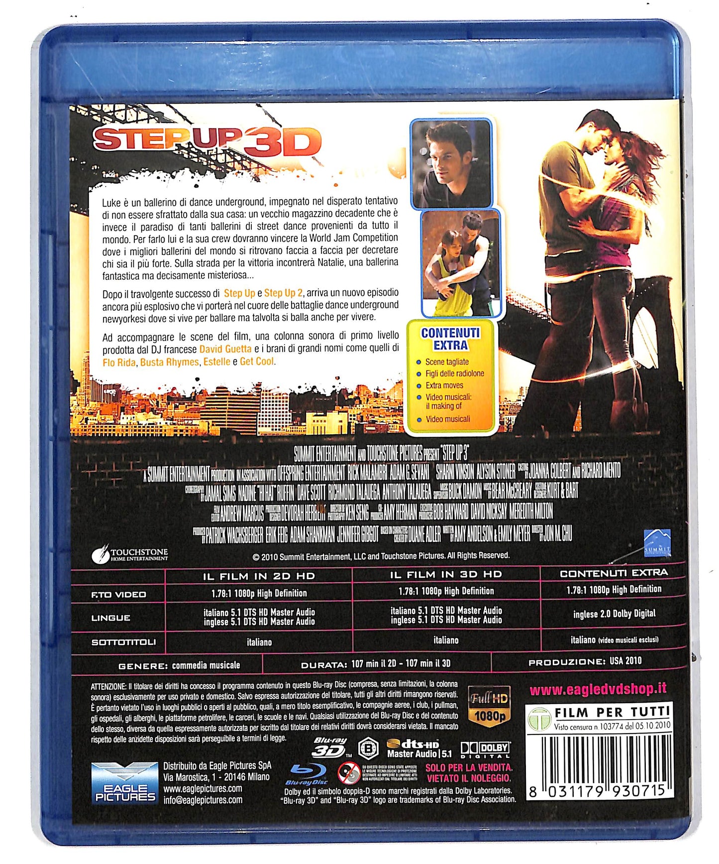 EBOND Step Up 3d BLURAY DB600627