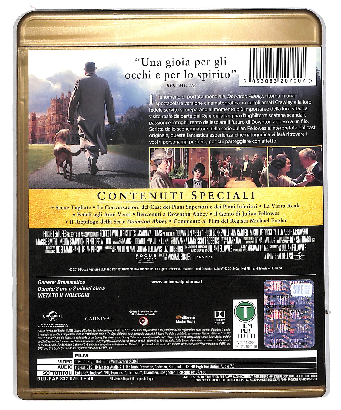 EBOND Downton Abbey - Il Film BLURAY DB600653