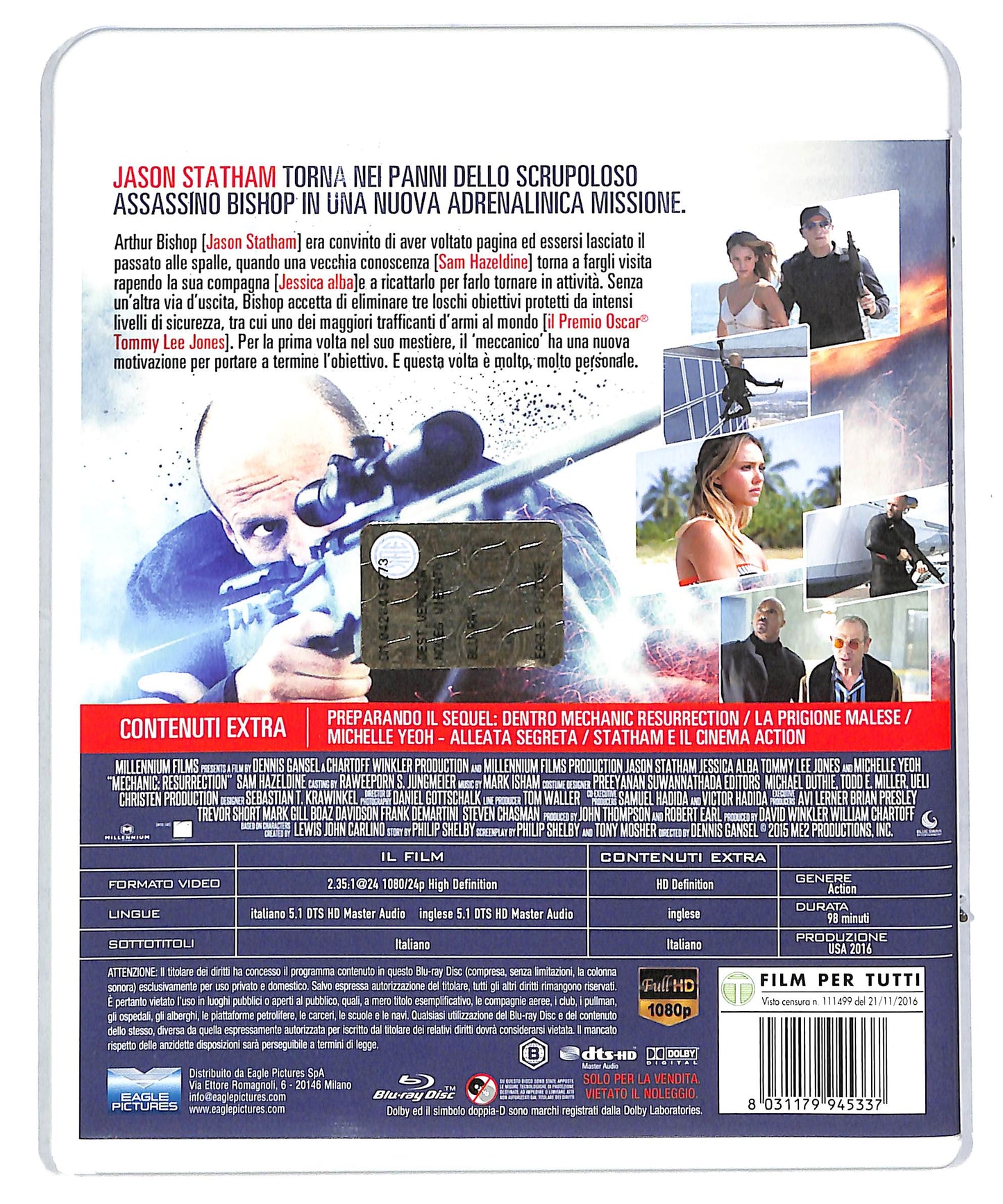 EBOND Mechanic: Resurrection BLURAY DB600927