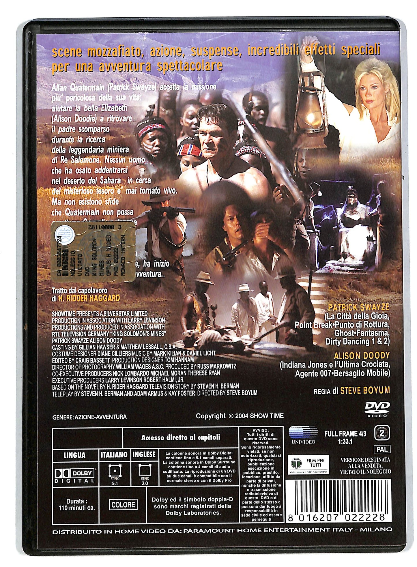 EBOND King Solomon's mines - Il tesoro maledetto DVD DB601129