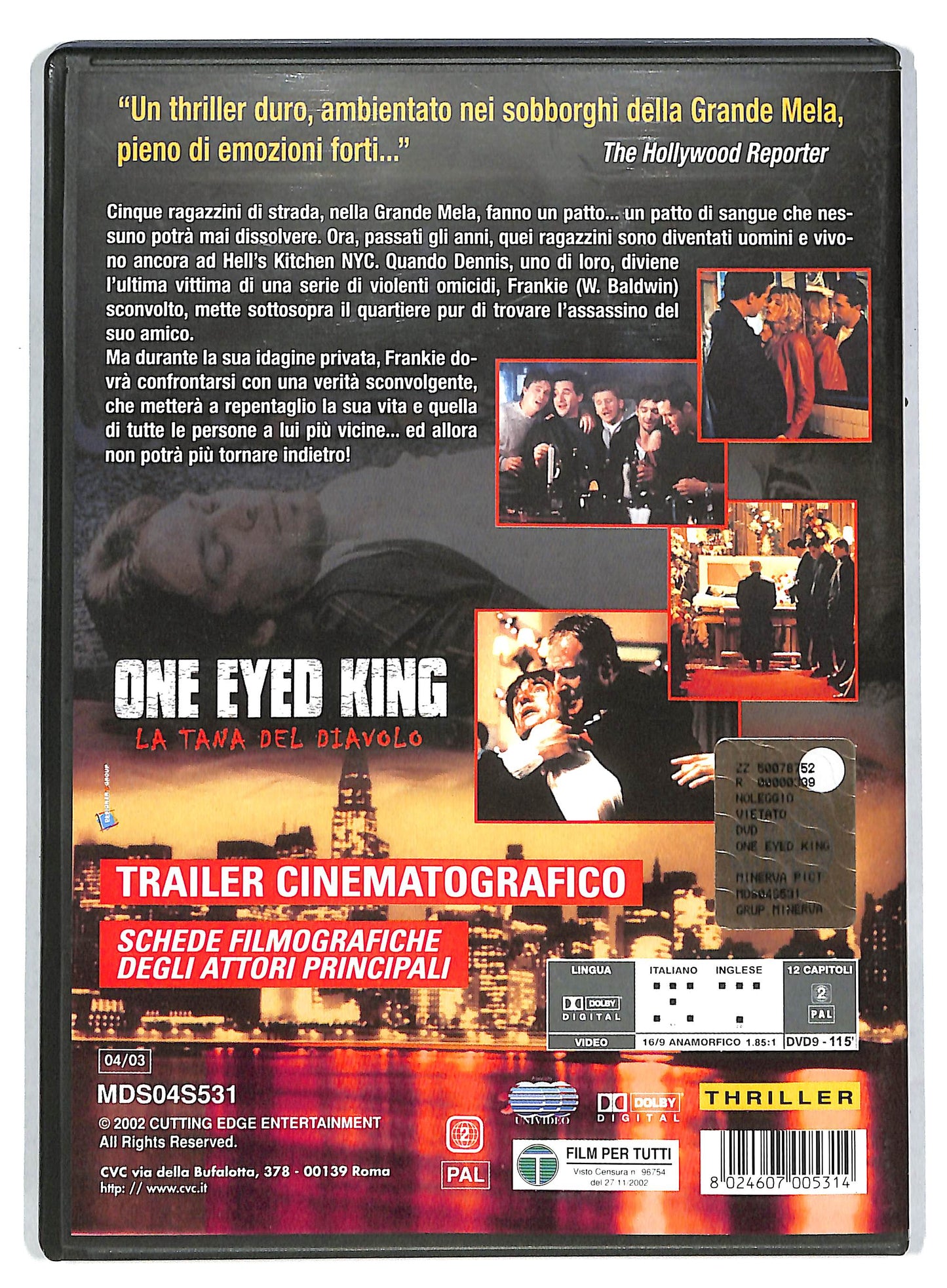 EBOND One Eyed King - La tana del diavolo DVD DB601143
