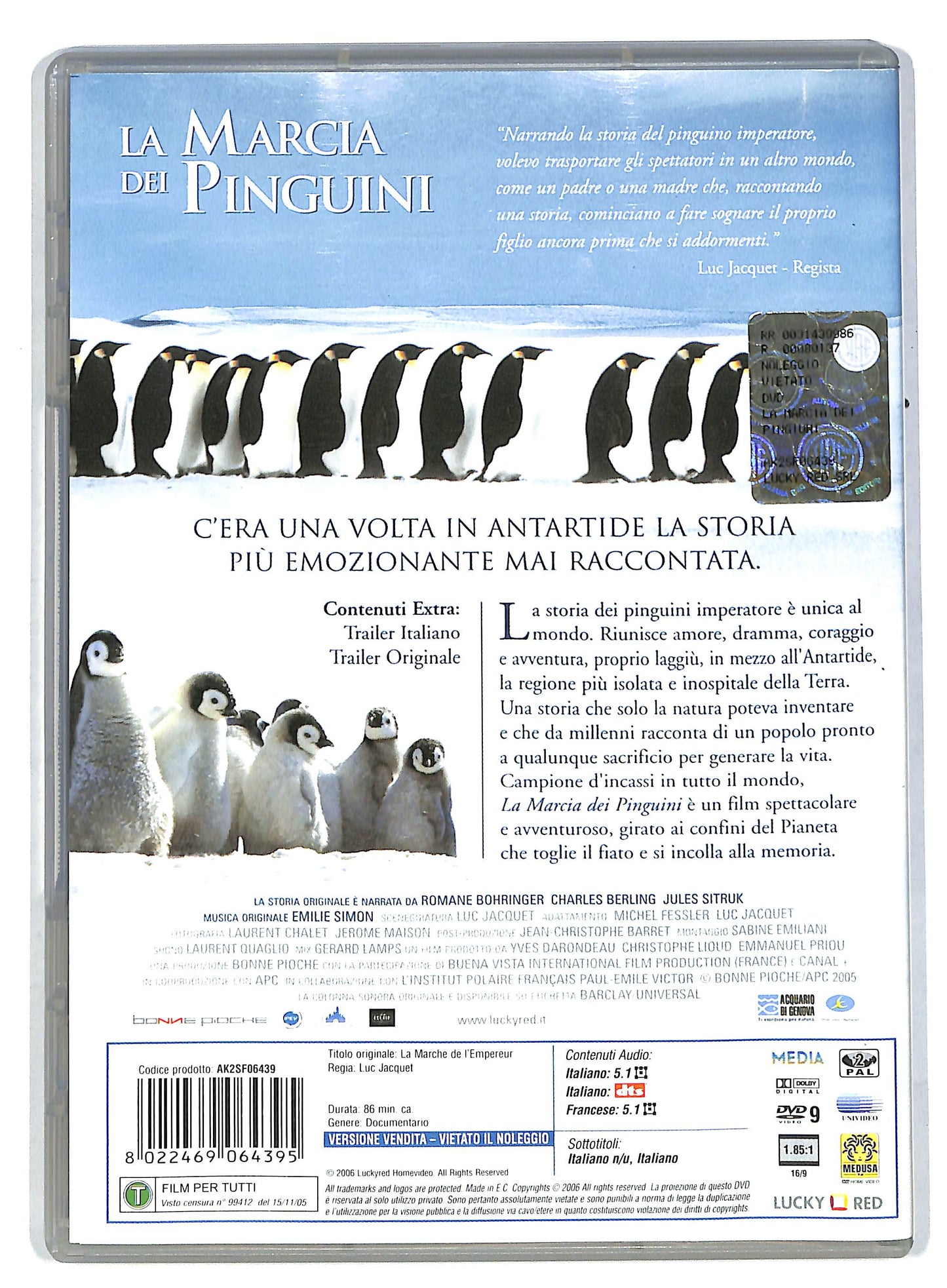 EBOND La Marcia dei pinguini DVD DB601326