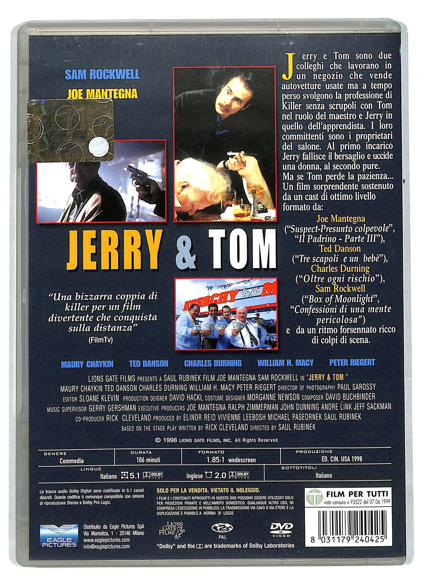 EBOND Jerry e tom DVD DB601914