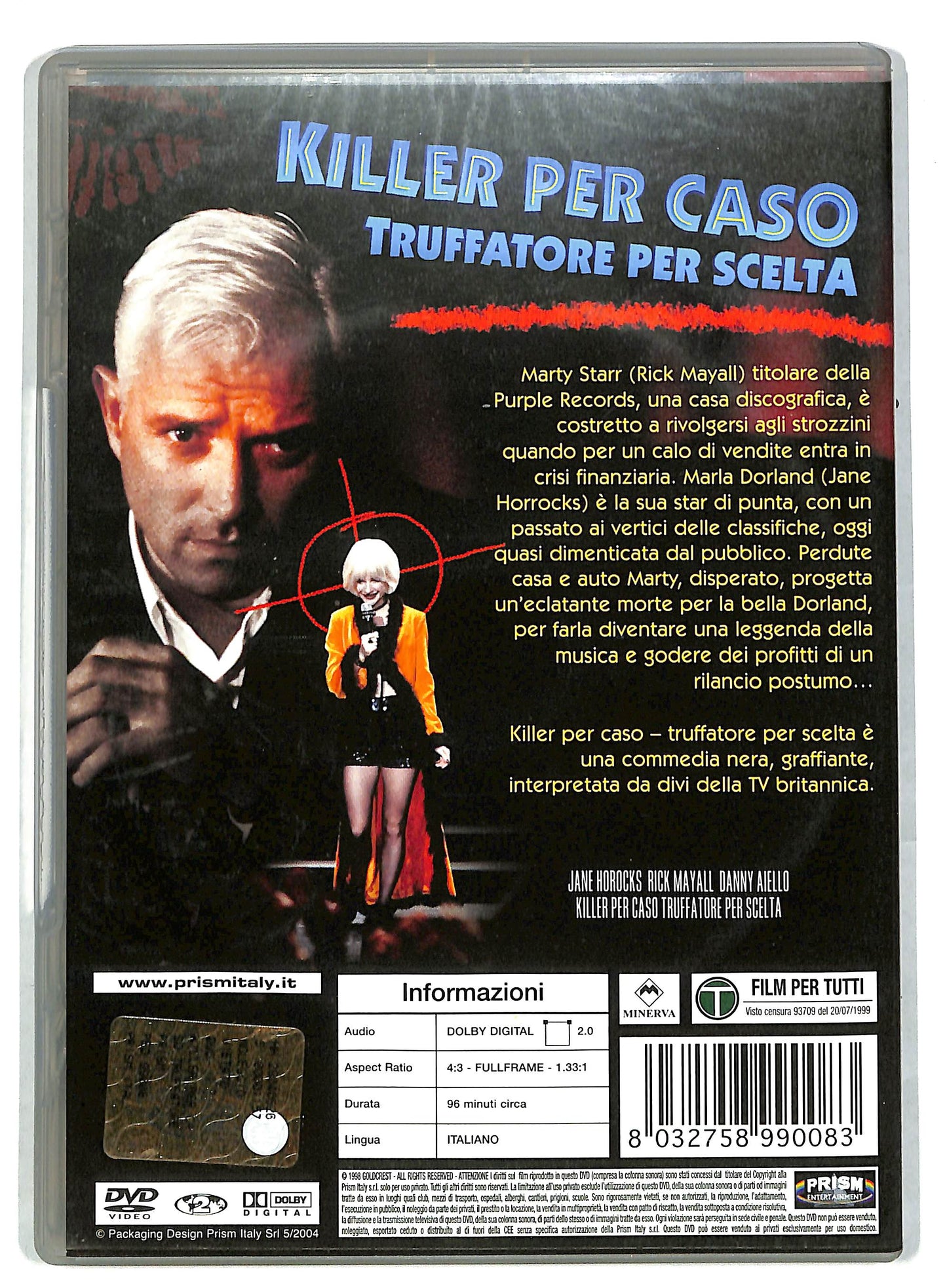 EBOND Killer per caso truffatore per scelta DVD DB601921