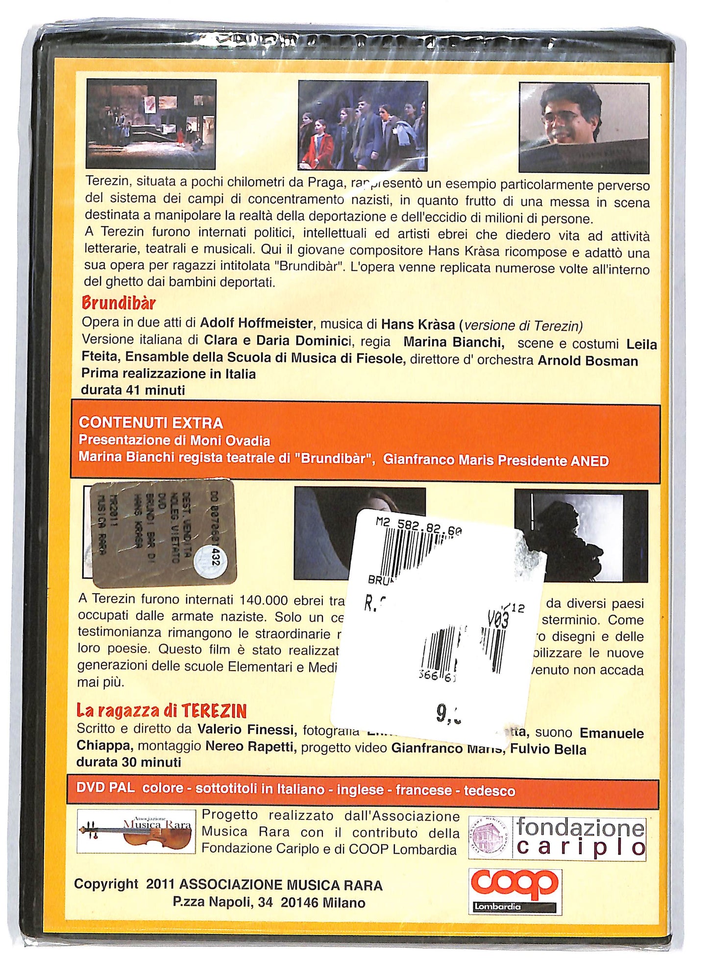 EBOND Brundibar - La ragazza di terezin EDITORIALE DVD DB601931