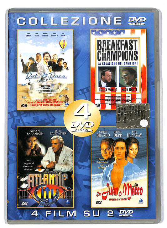 EBOND 4 film su 2 - Atlantic city - Rat race - Don Juan EDITORIALE DVD DB601949