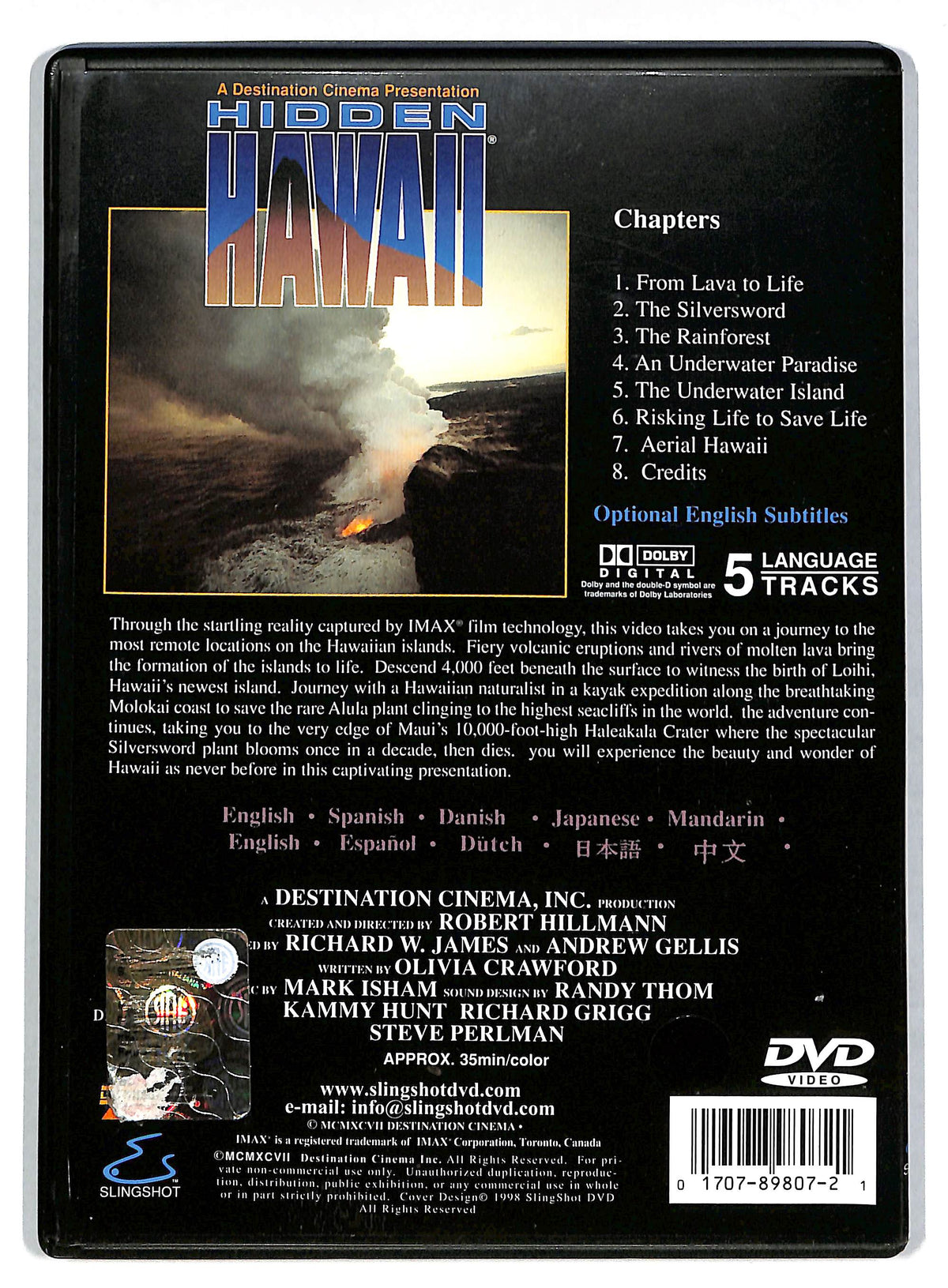 EBOND Hidden Hawaii IMAX (NO ITA) DVD DB601950