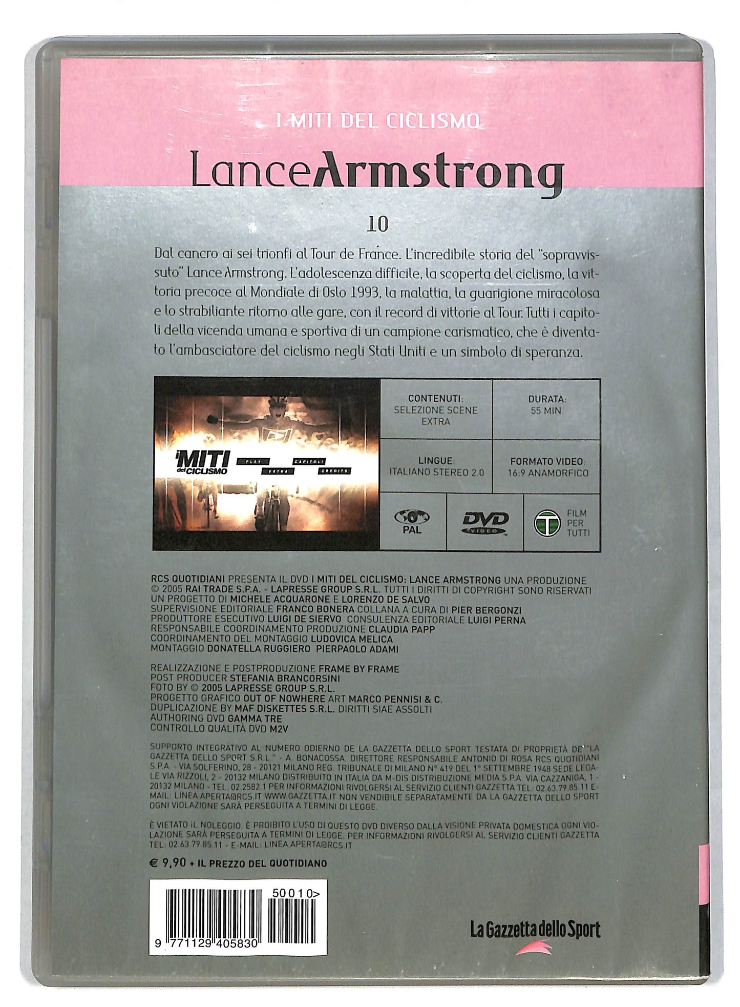 EBOND I miti del ciclismo volume 10 - Lance Armstrong EDITORIALE DVD DB601963