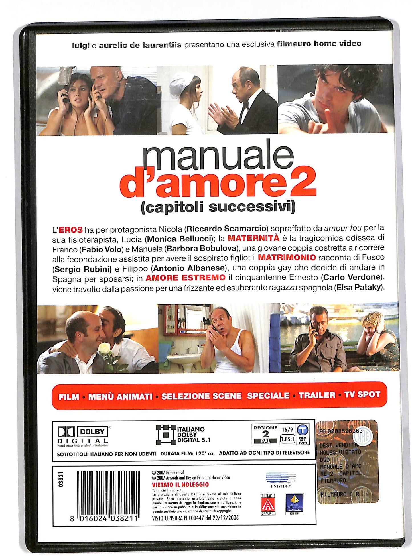 EBOND Manuale d'amore 2 DVD DB602105