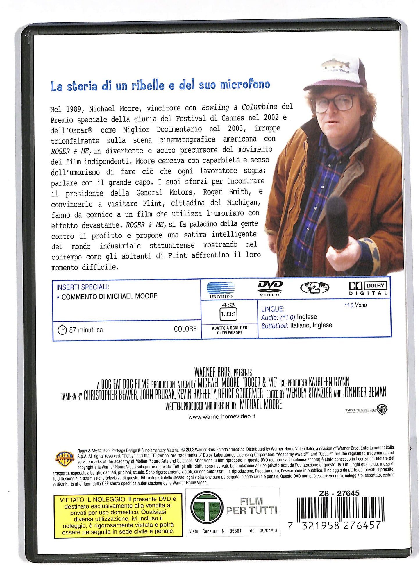 EBOND Roger & Me DVD DB602116