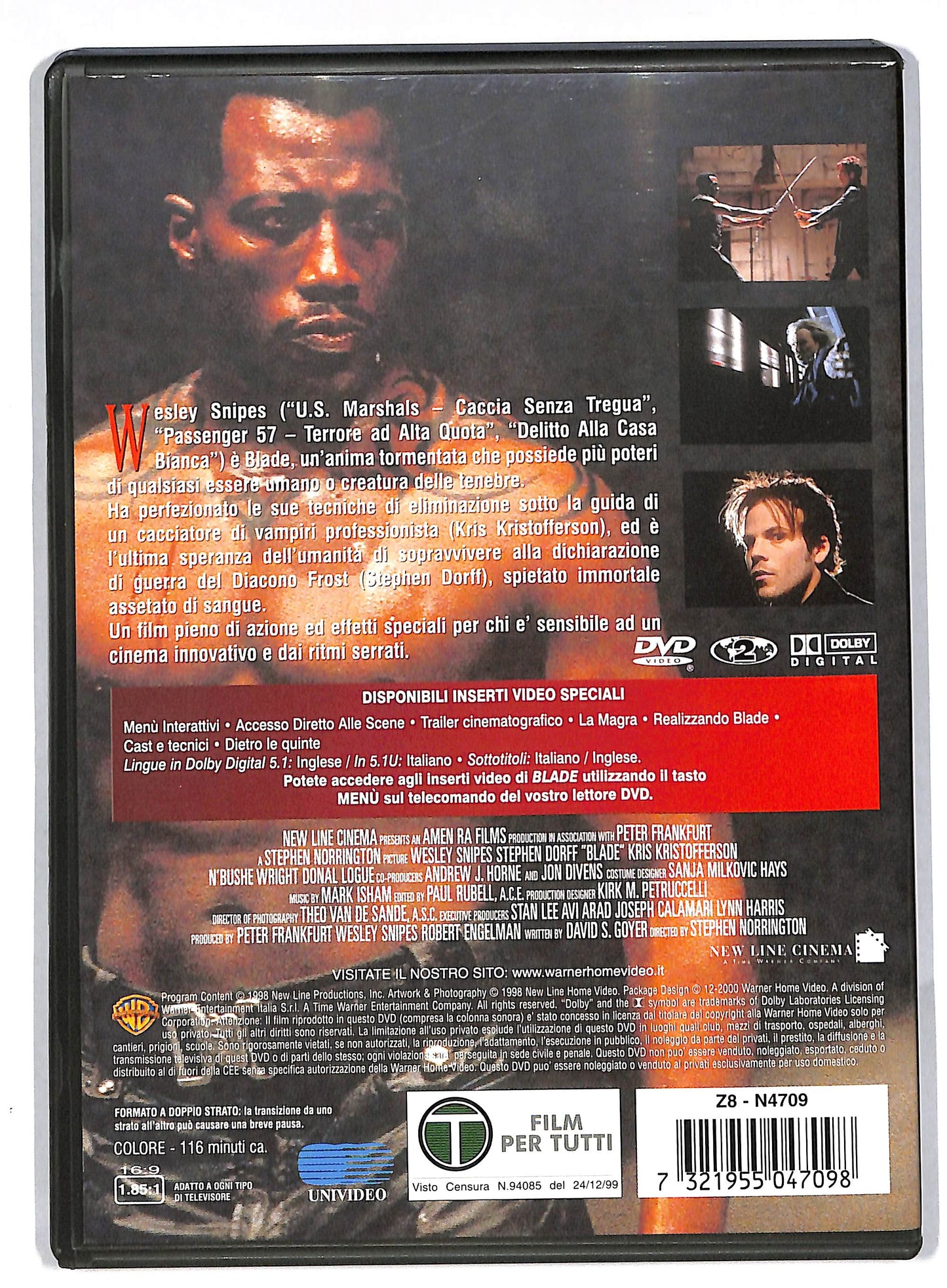 EBOND Blade DVD DB602155