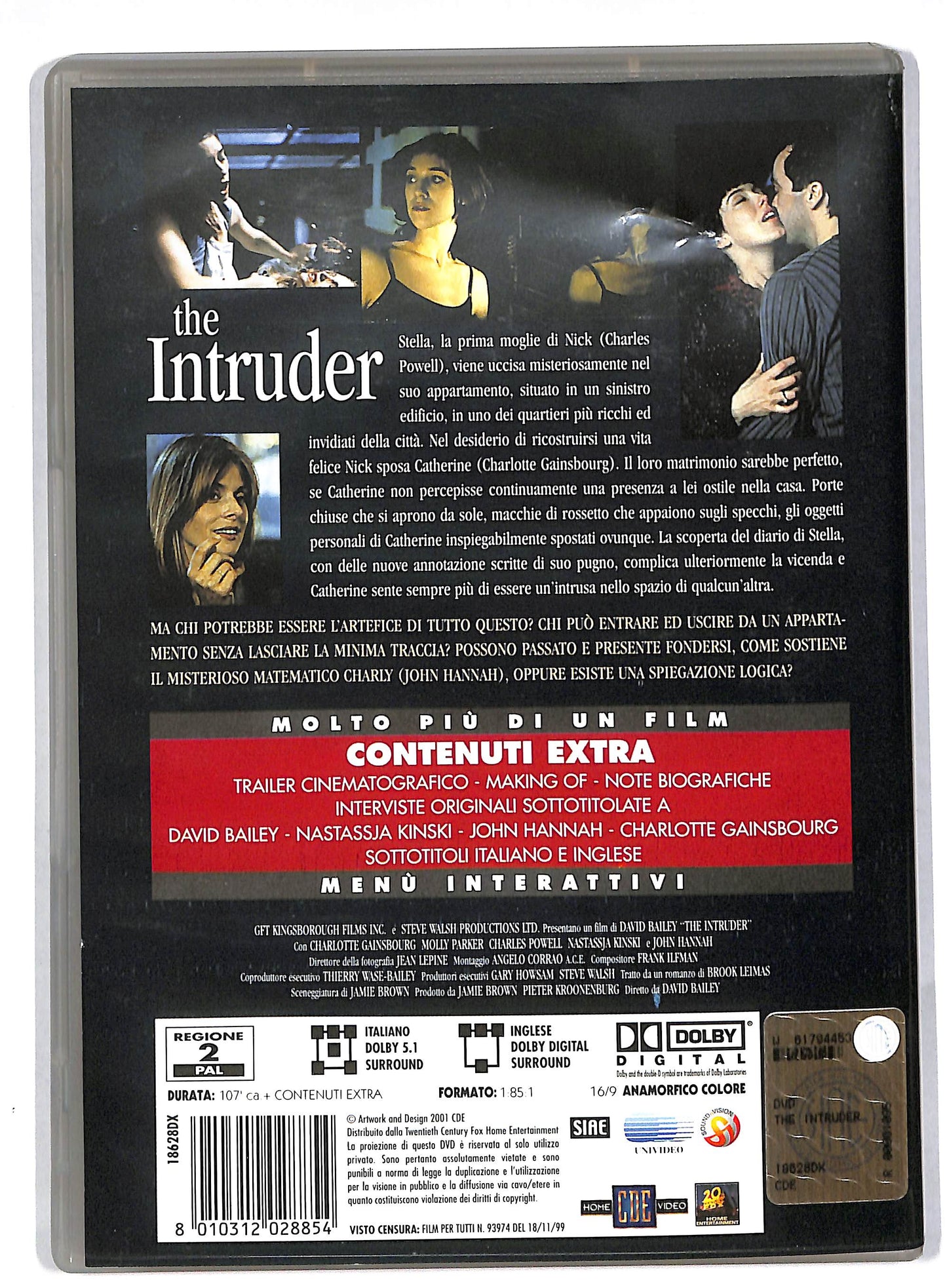 EBOND The intruder DVD DB602159