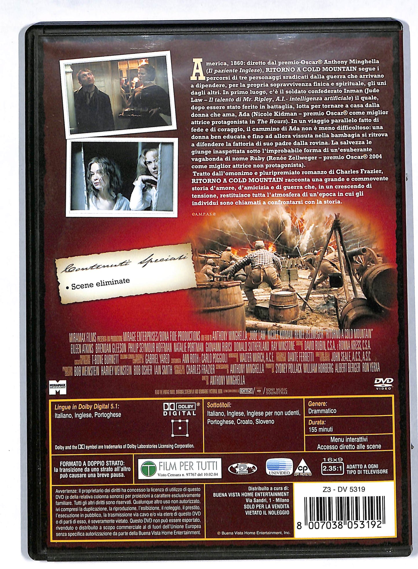 EBOND Ritorno a cold mountain DVD DB602431