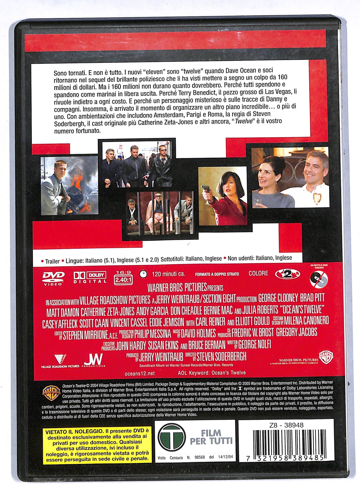 EBOND Ocean's twelve DVD DB602441