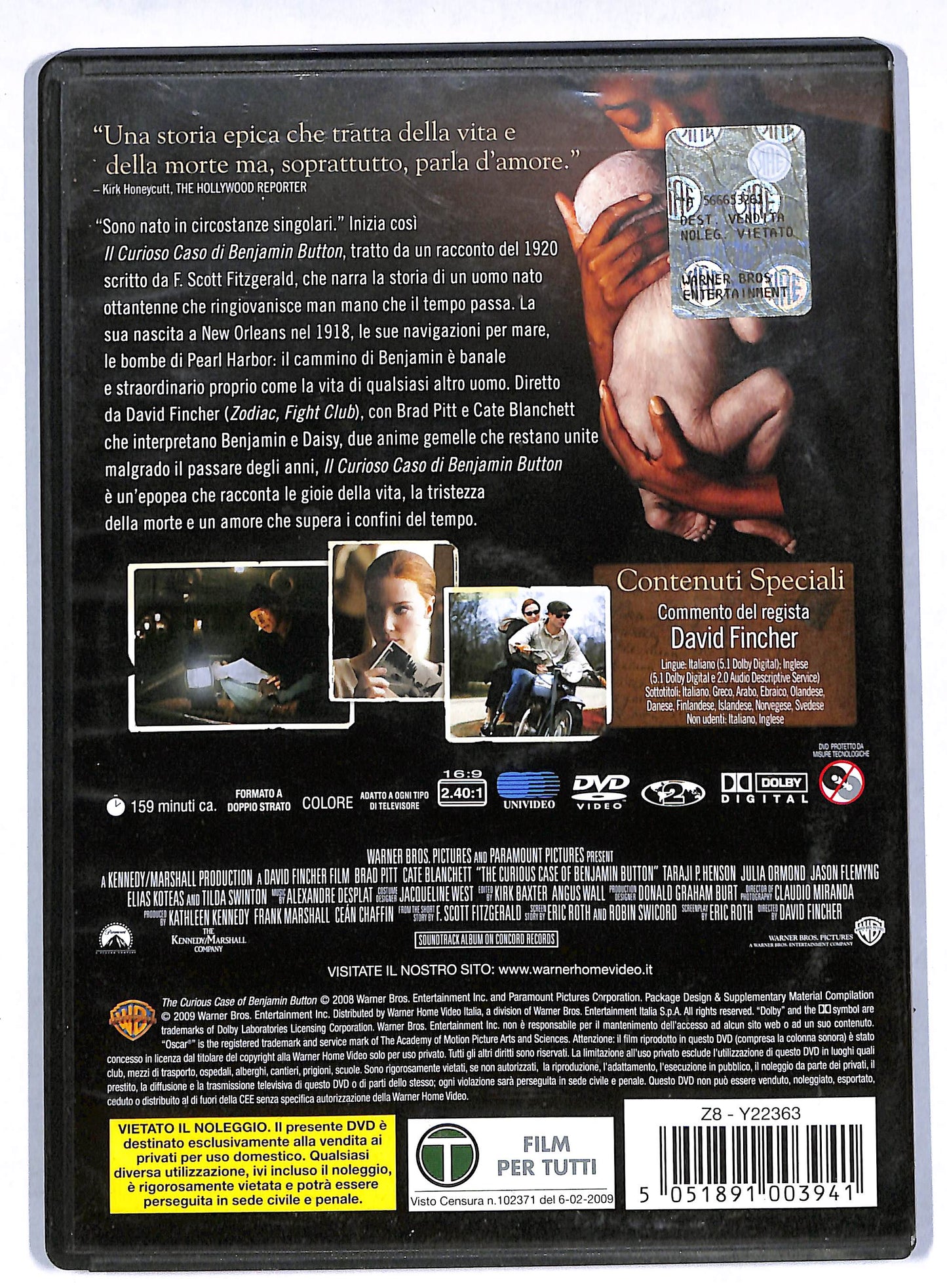 EBOND Il curioso caso di Benjamin Button DVD DB602443