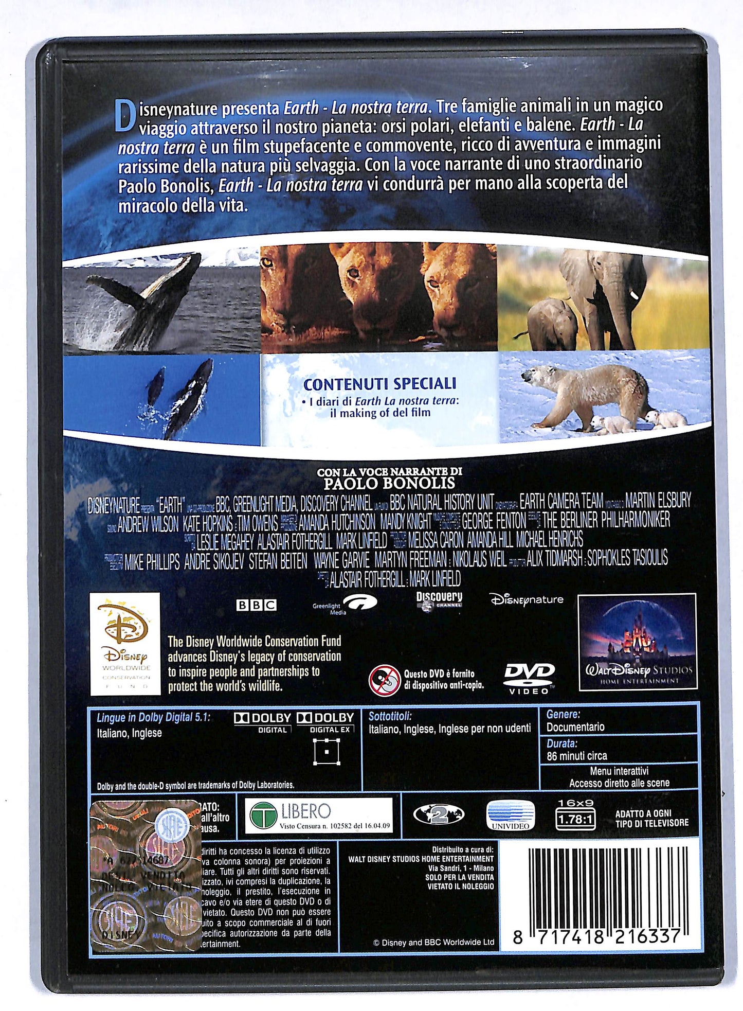 EBOND Earth - la nostra Terra DVD DB602451