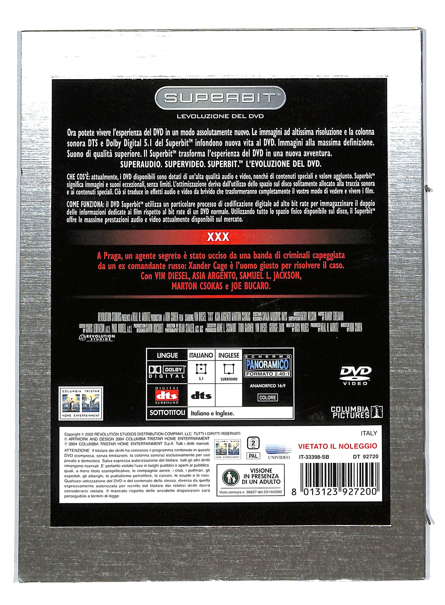 EBOND XXX DIGIPACK DVD DB602817