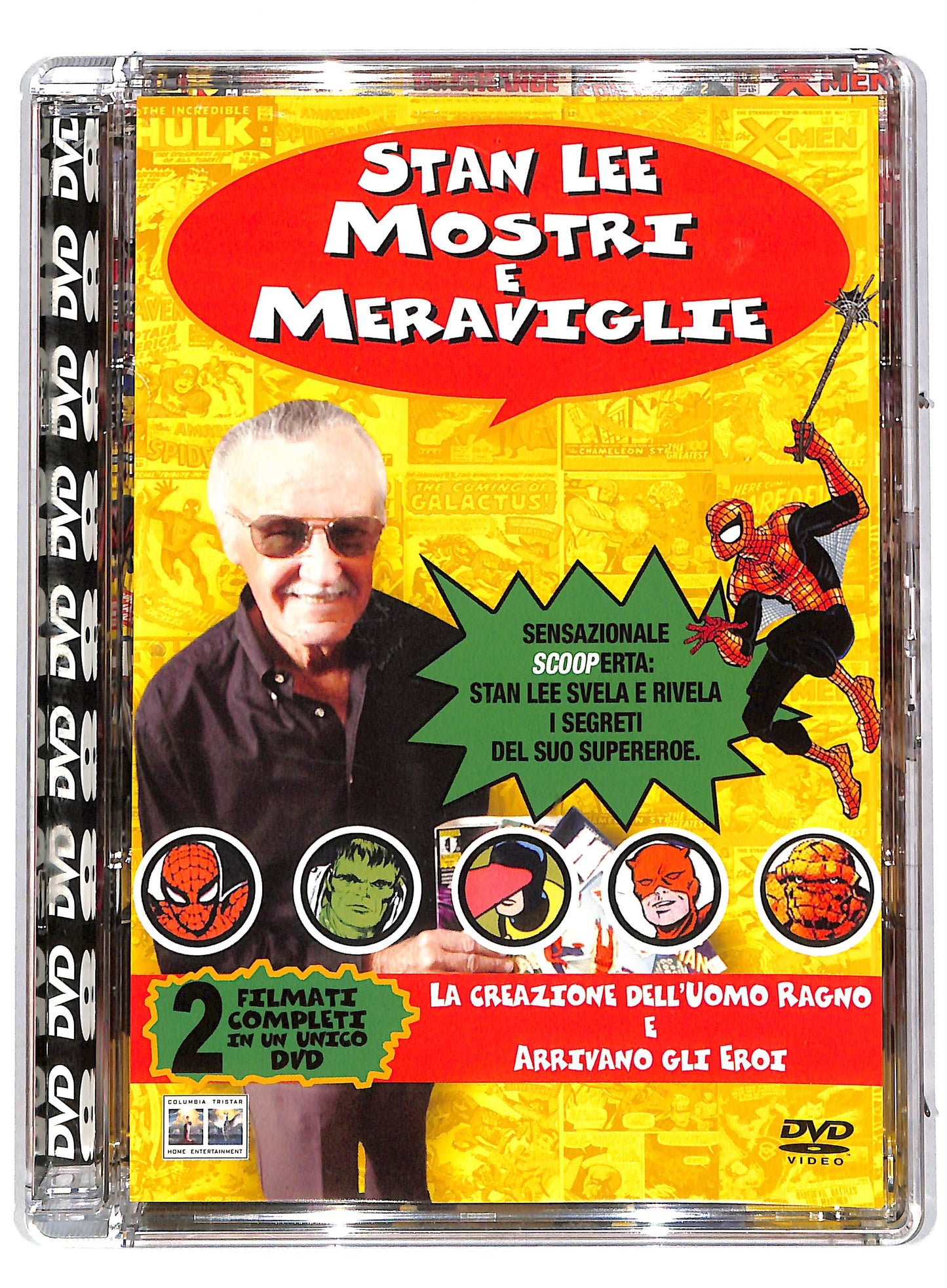 EBOND Stan lee mostri e meraviglie SJB DVD DB603103