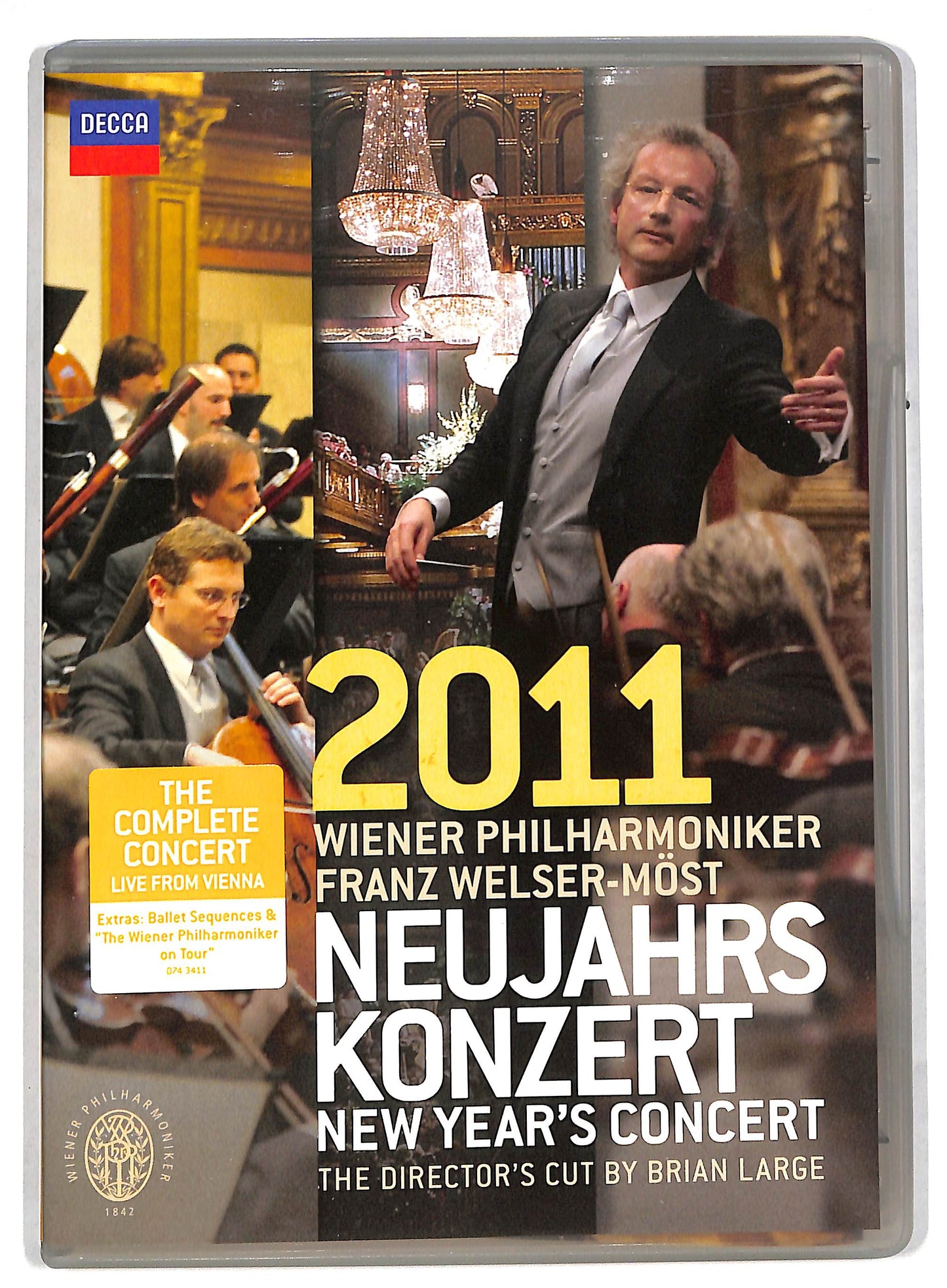 EBOND New Year's concert 2011 - Wiener Philarmoniker DVD DB603256
