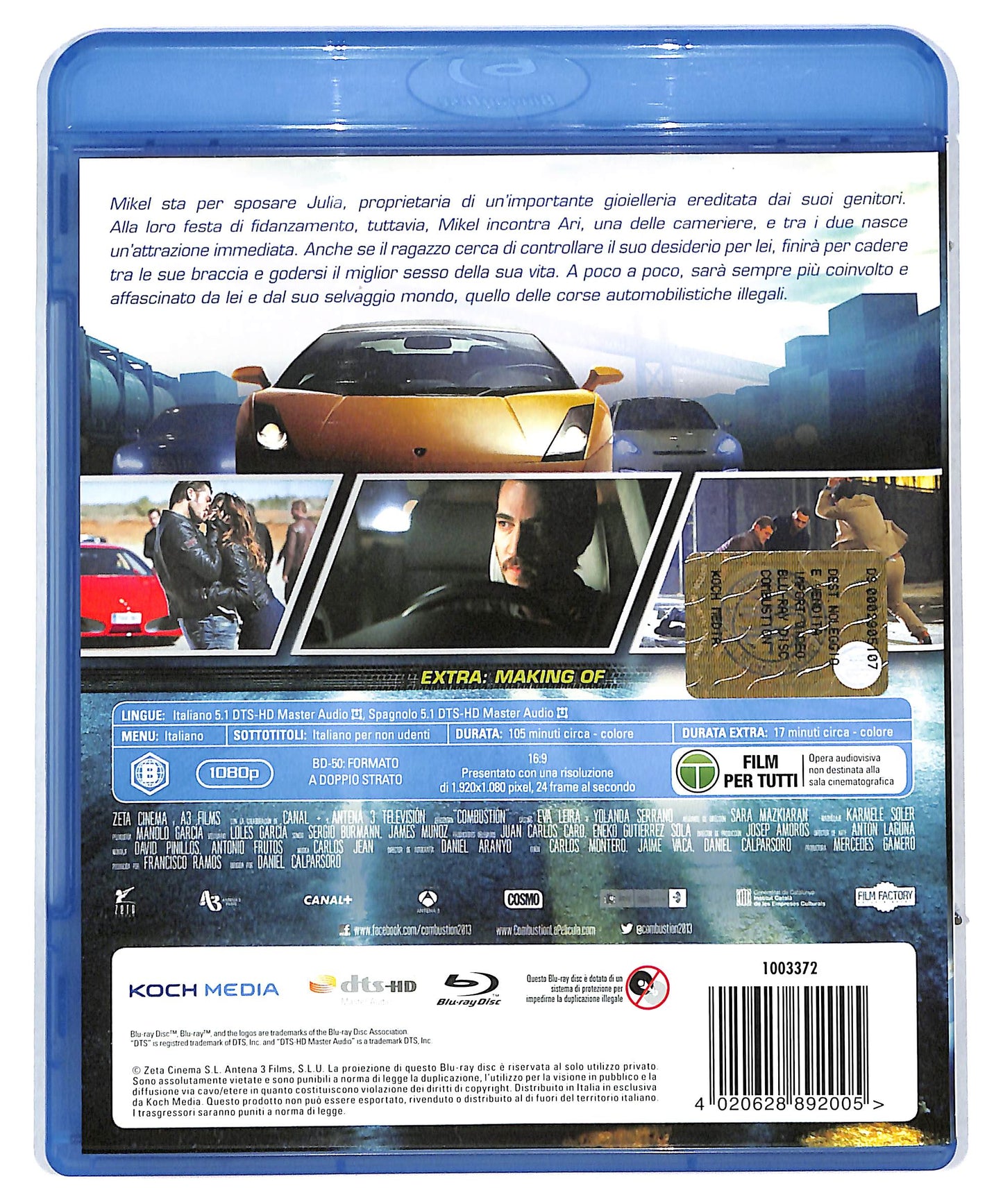 EBOND Combustion NOLEGGIO BLURAY DB604110