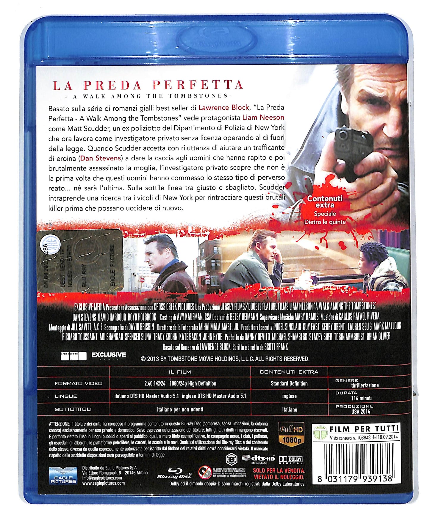 EBOND La Preda perfetta - A walk among the tombstones BLURAY DB604314
