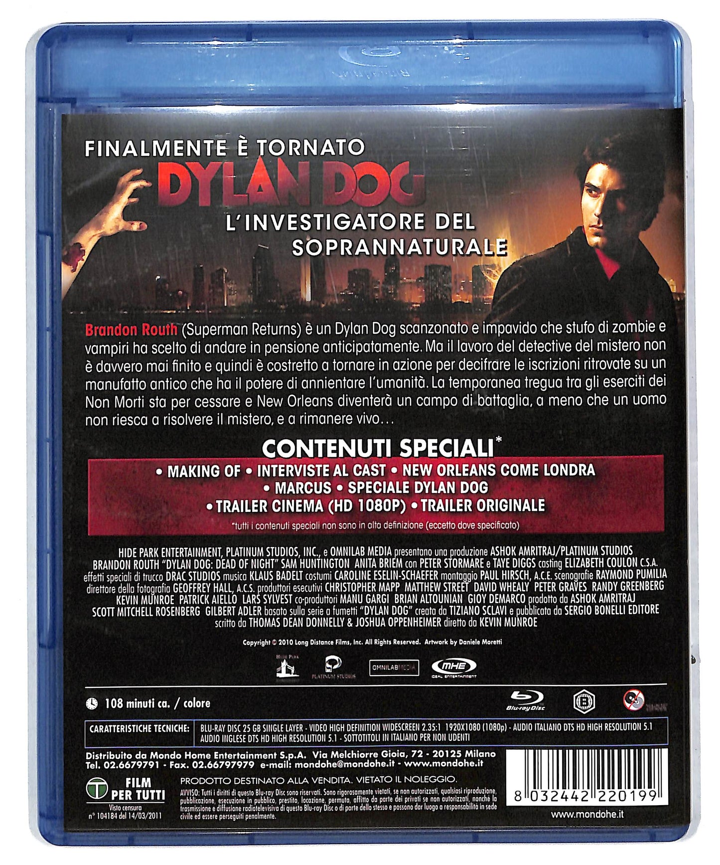 EBOND Dylan Dog - Il film BLURAY DB604330