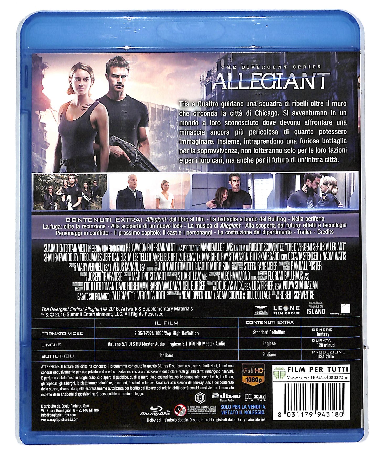 EBOND The Divergent Series - Allegiant BLURAY DB604358