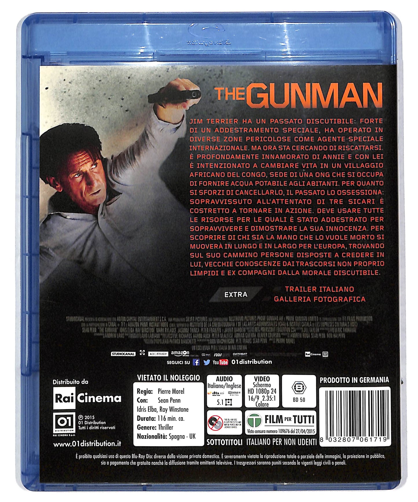 EBOND The Gunman BLURAY DB604601