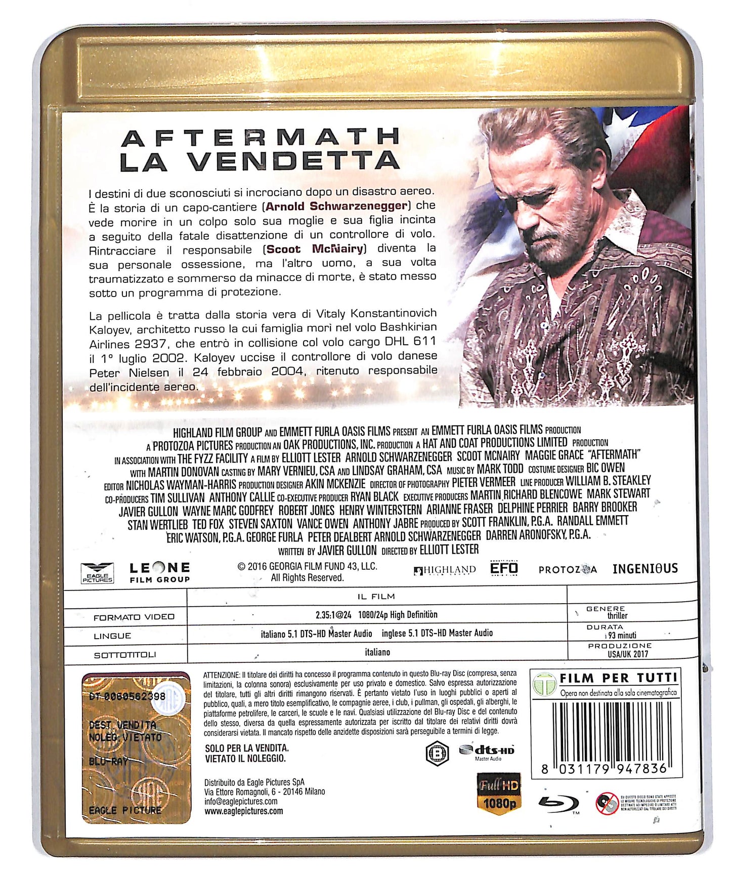 EBOND Aftermath - La vendetta BLURAY DB604635