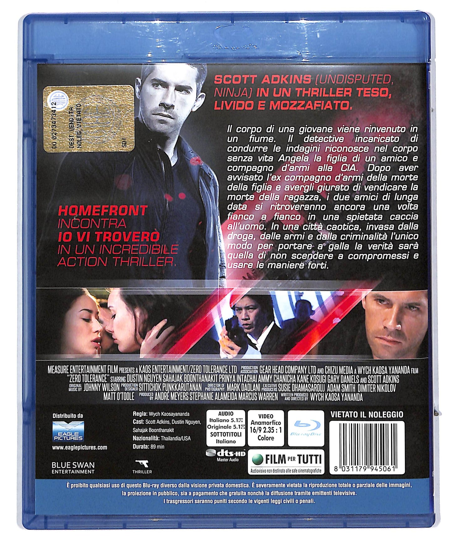 EBOND Zero Tolerance BLURAY DB604639