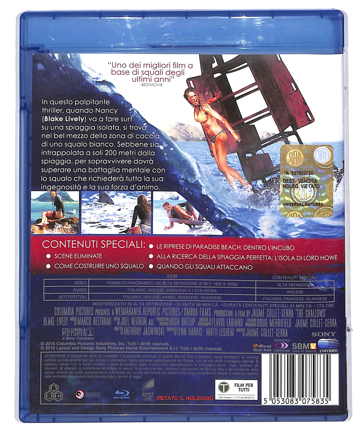EBOND Paradise Beach - Dentro l'incubo BLURAY DB604647