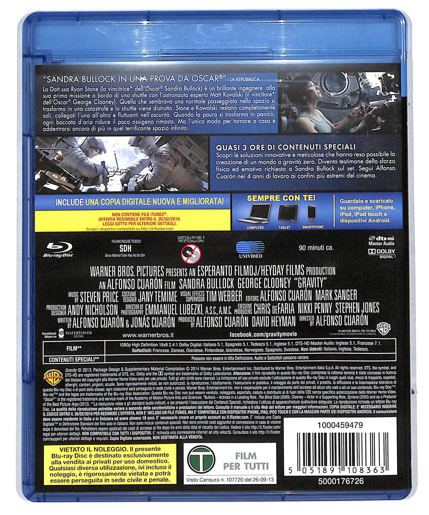 EBOND Gravity BLURAY DB604665