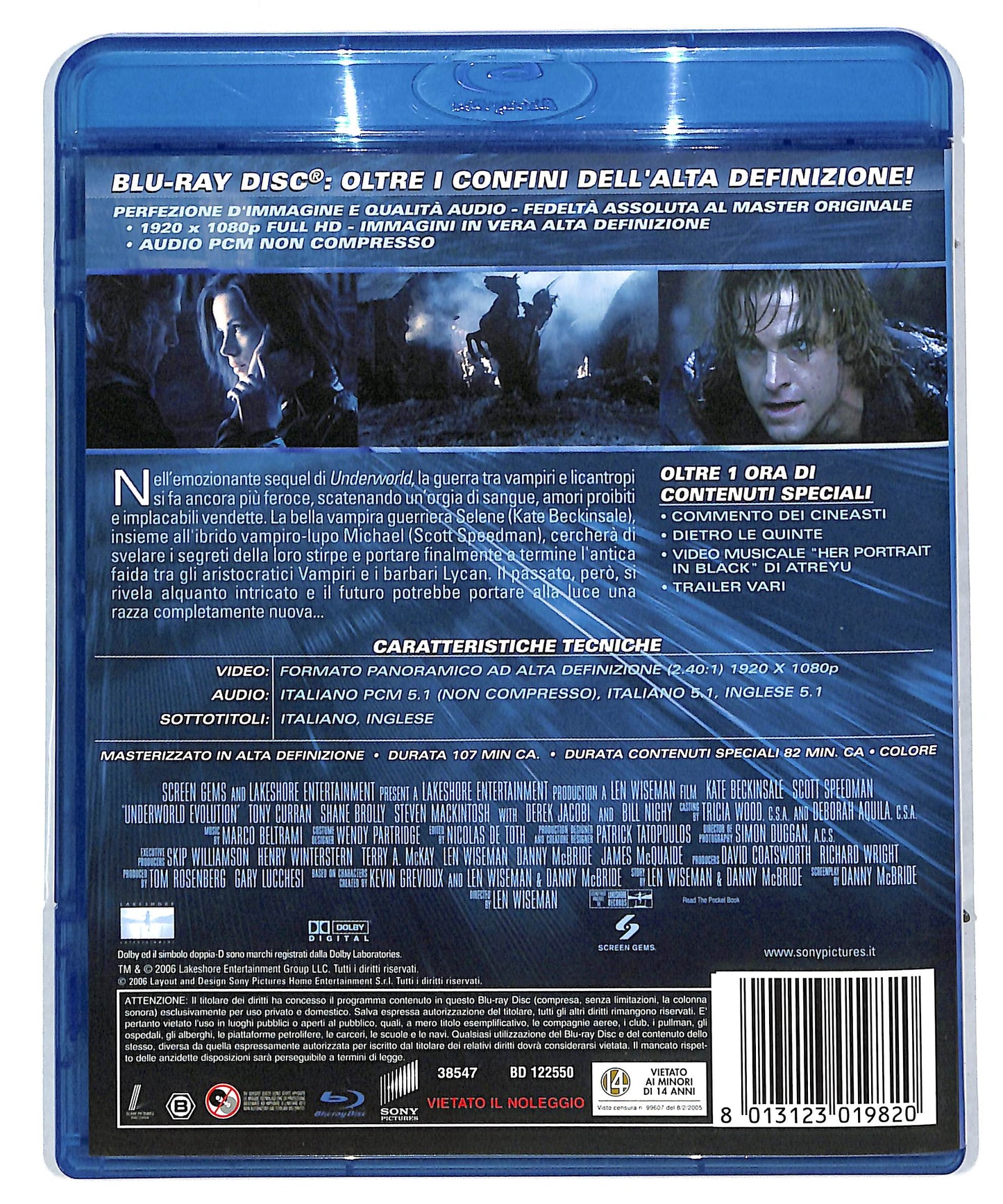 EBOND Underworld - Evolution BLURAY DB604666