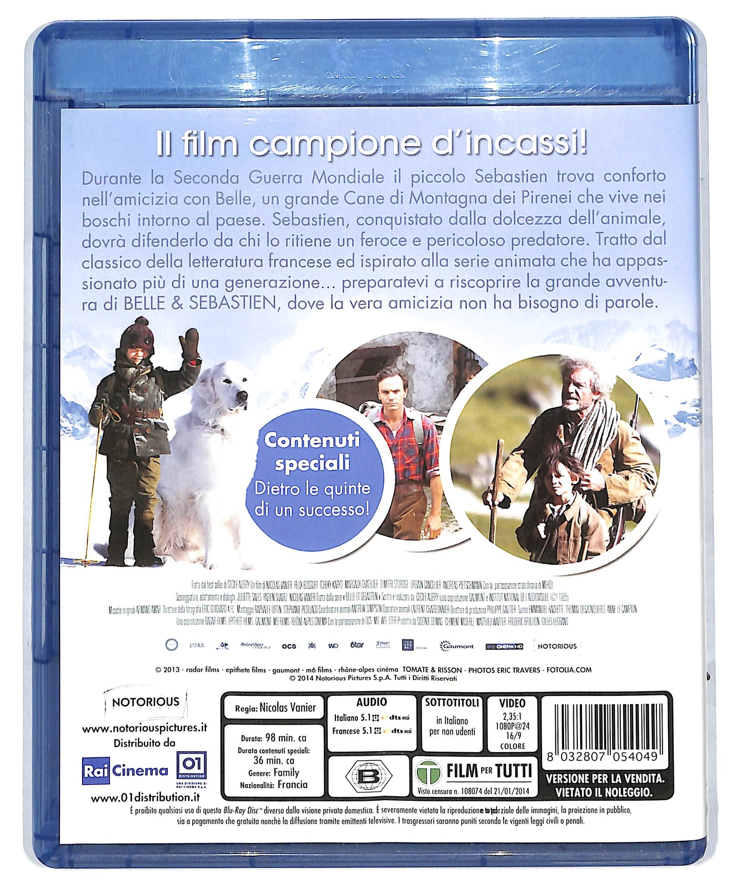 EBOND Belle & Sebastien BLURAY DB604679