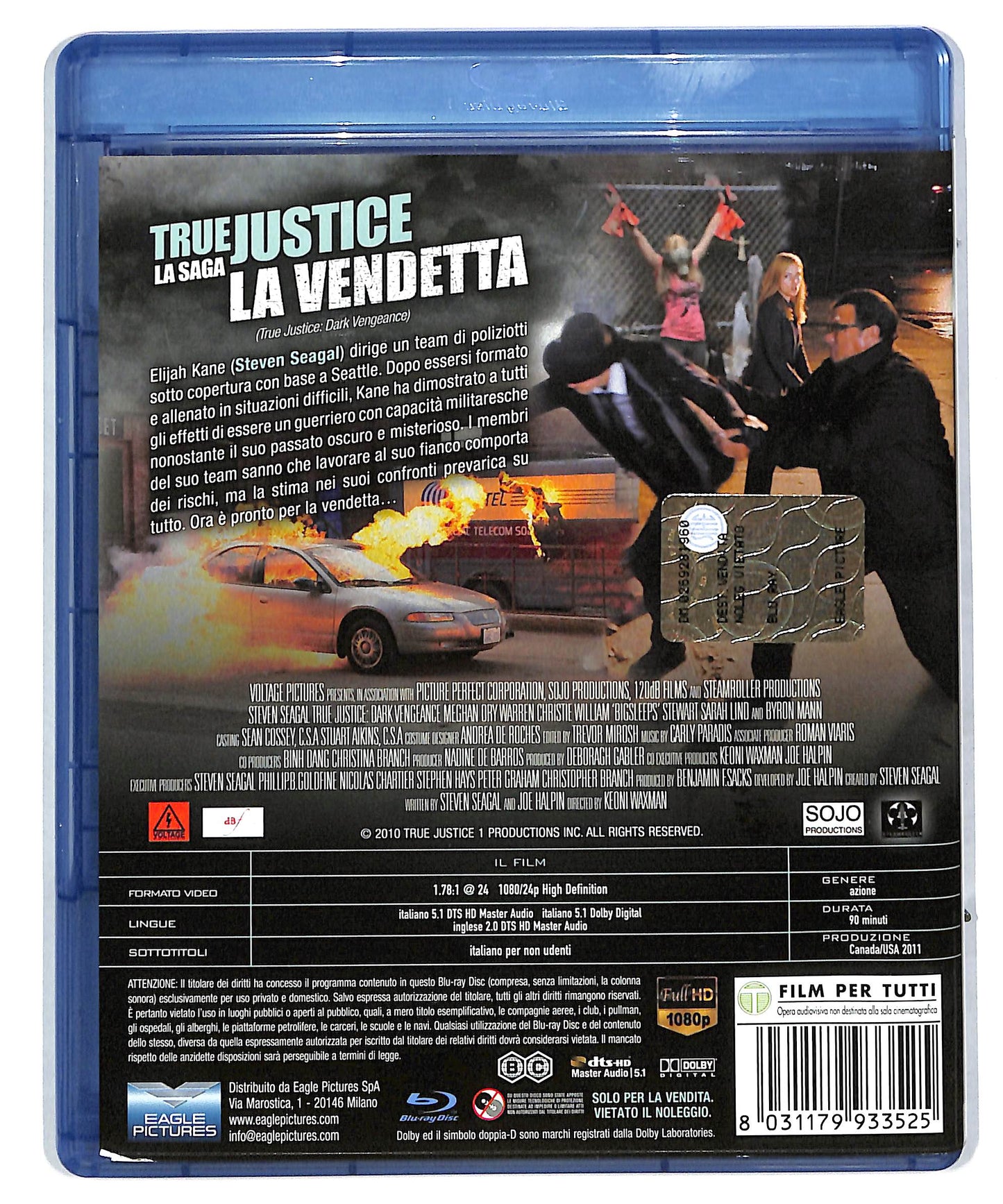 EBOND True justice - La vendetta BLURAY DB604682