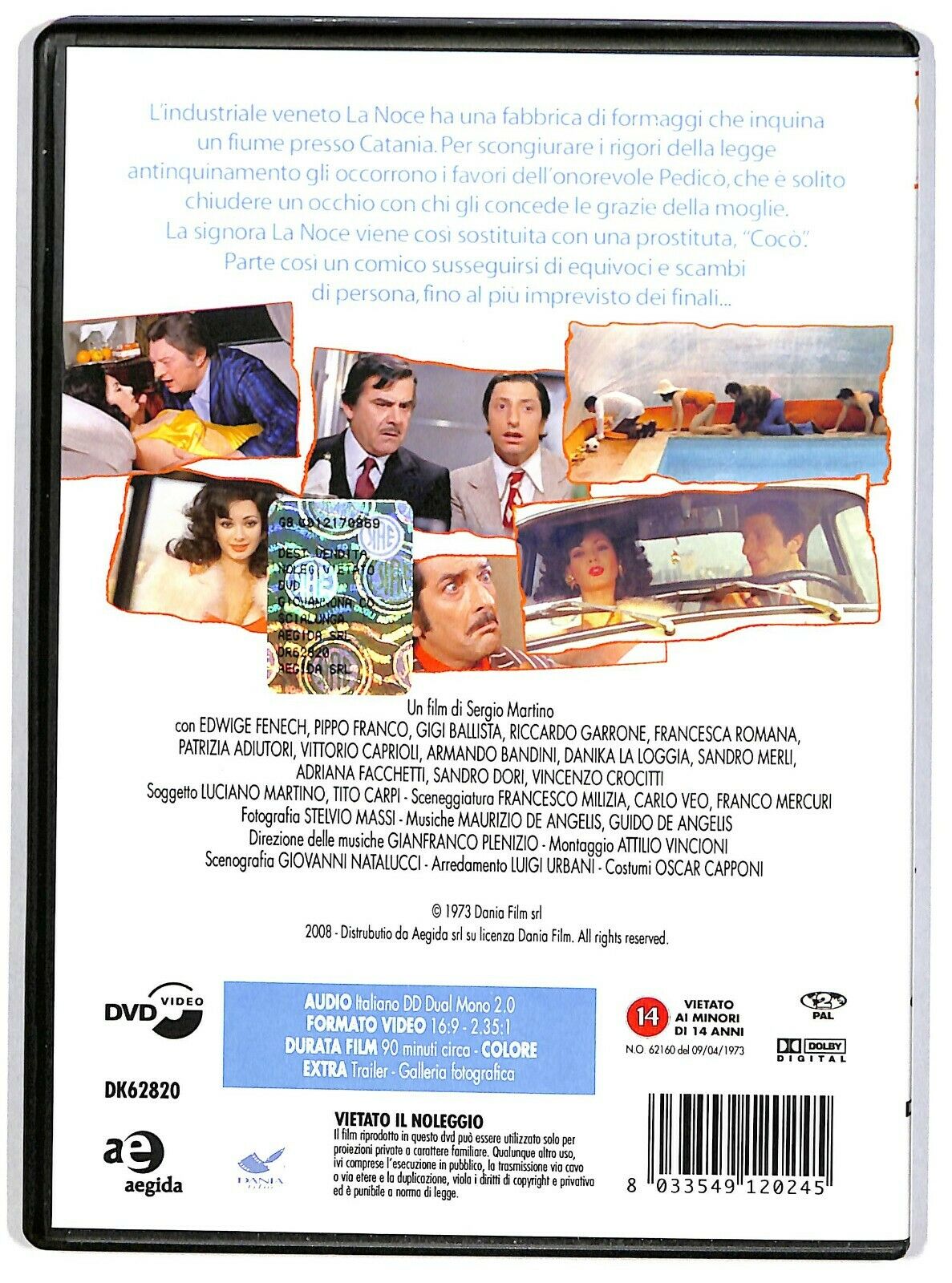 EBOND Giovannona Coscialunga Disonorata Con Onore DVD DB605308