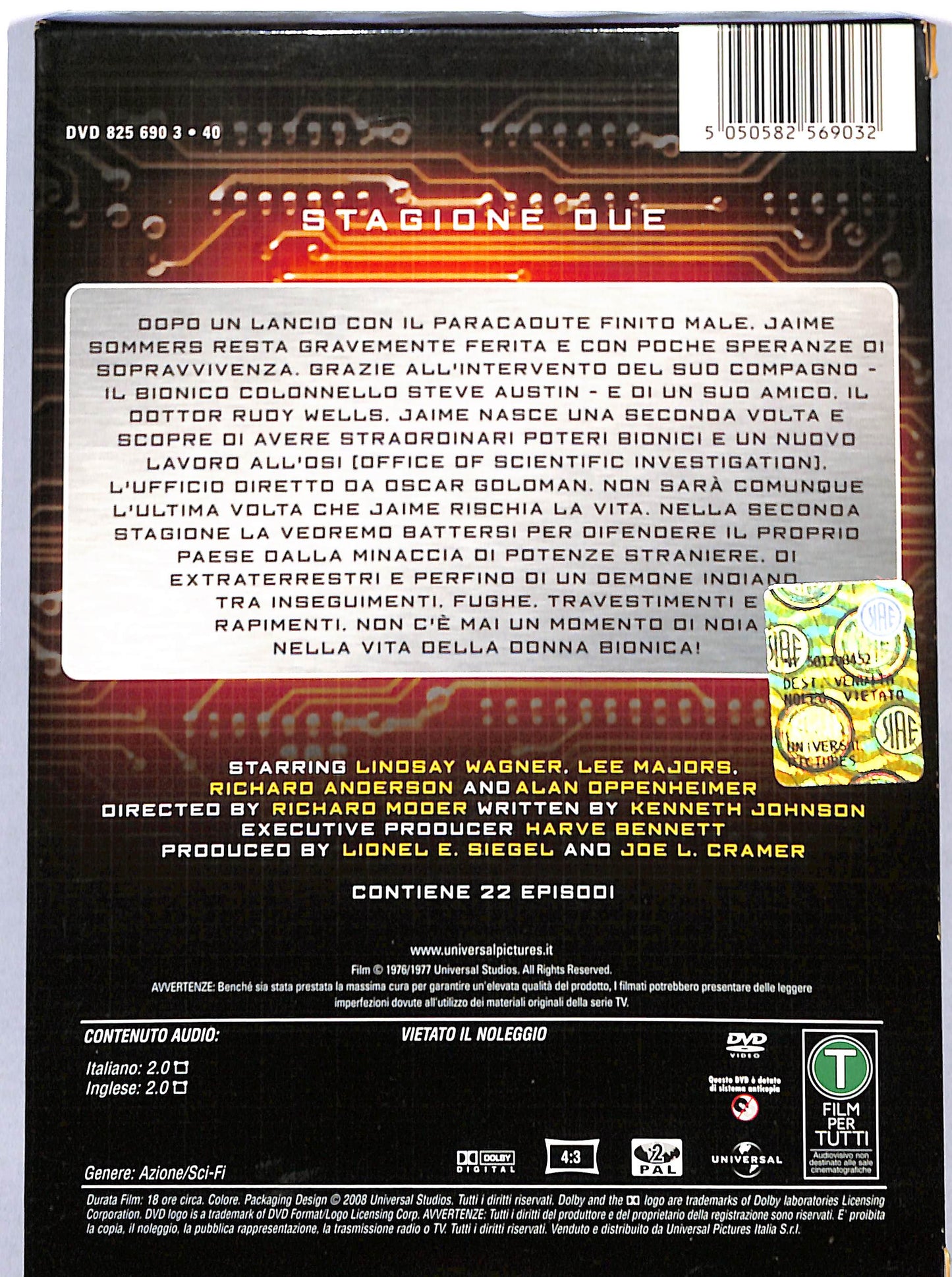 EBOND La Donna Bionica - stagione due DVD DB605310