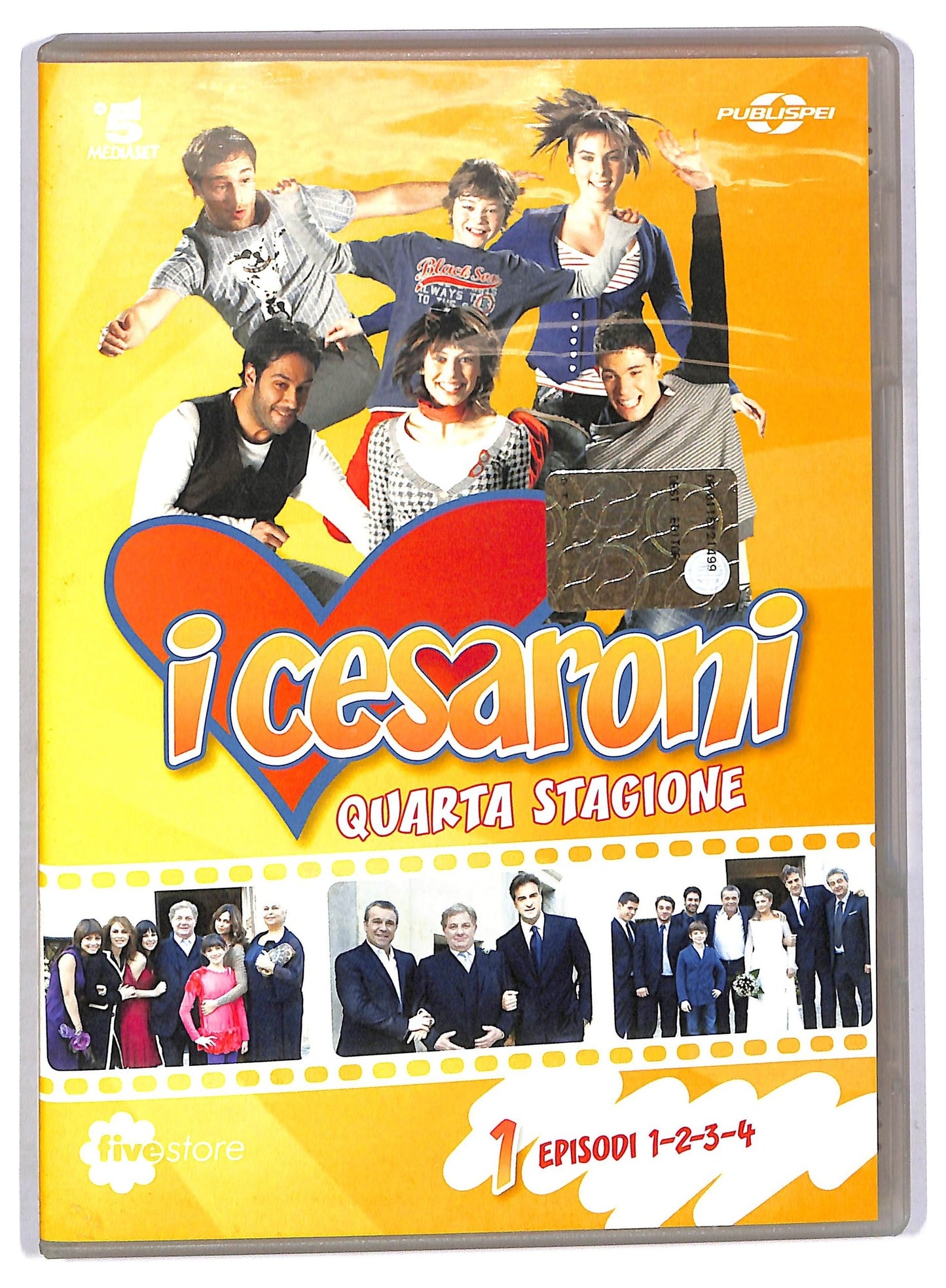 EBOND I Cesaroni Quarta Stagione Vol. 1 Episodi 1 - 4 EDITORIALE DVD DB605322