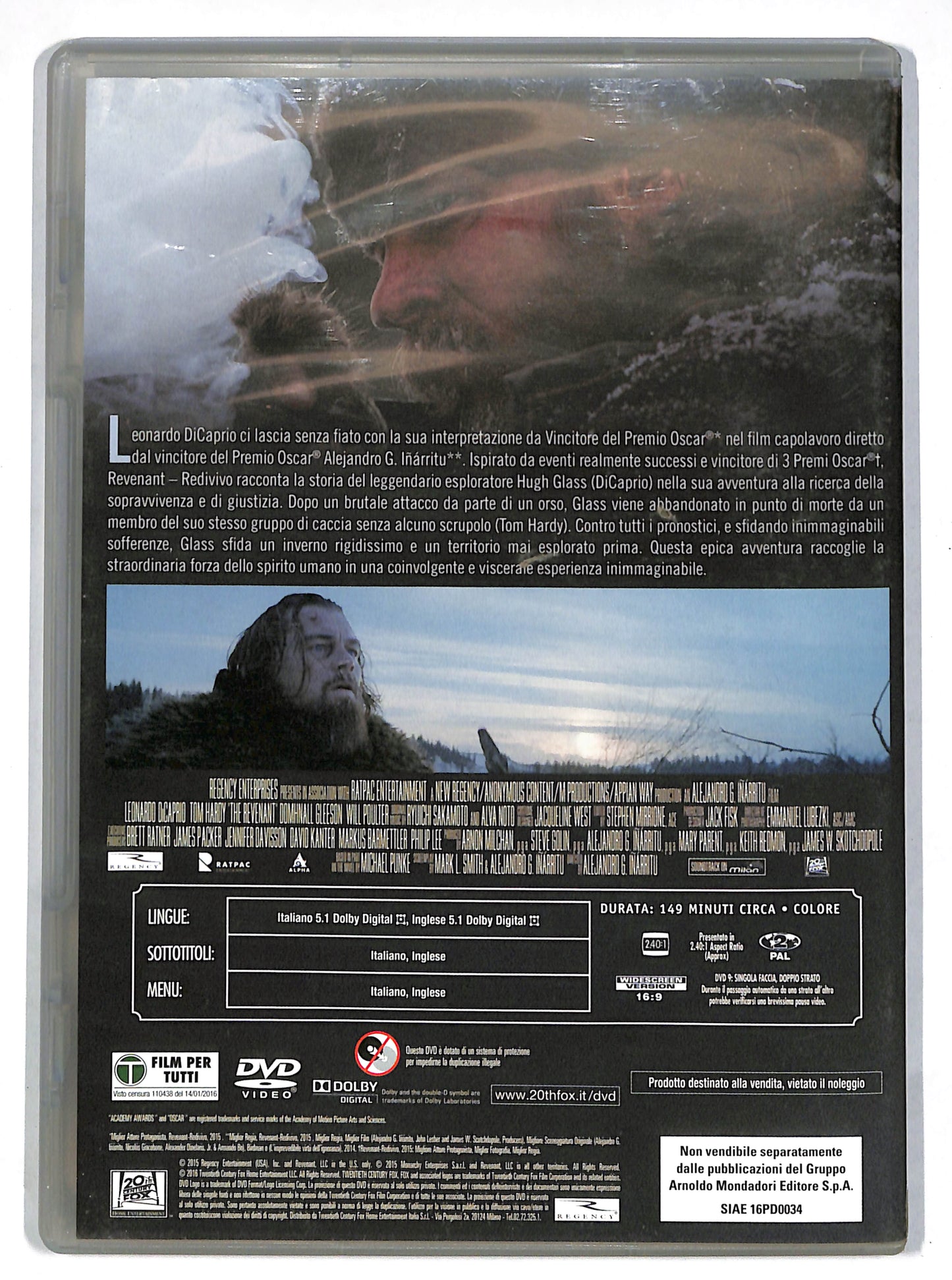 EBOND Revenant - Redivivo EDITORIALE DVD DB605607