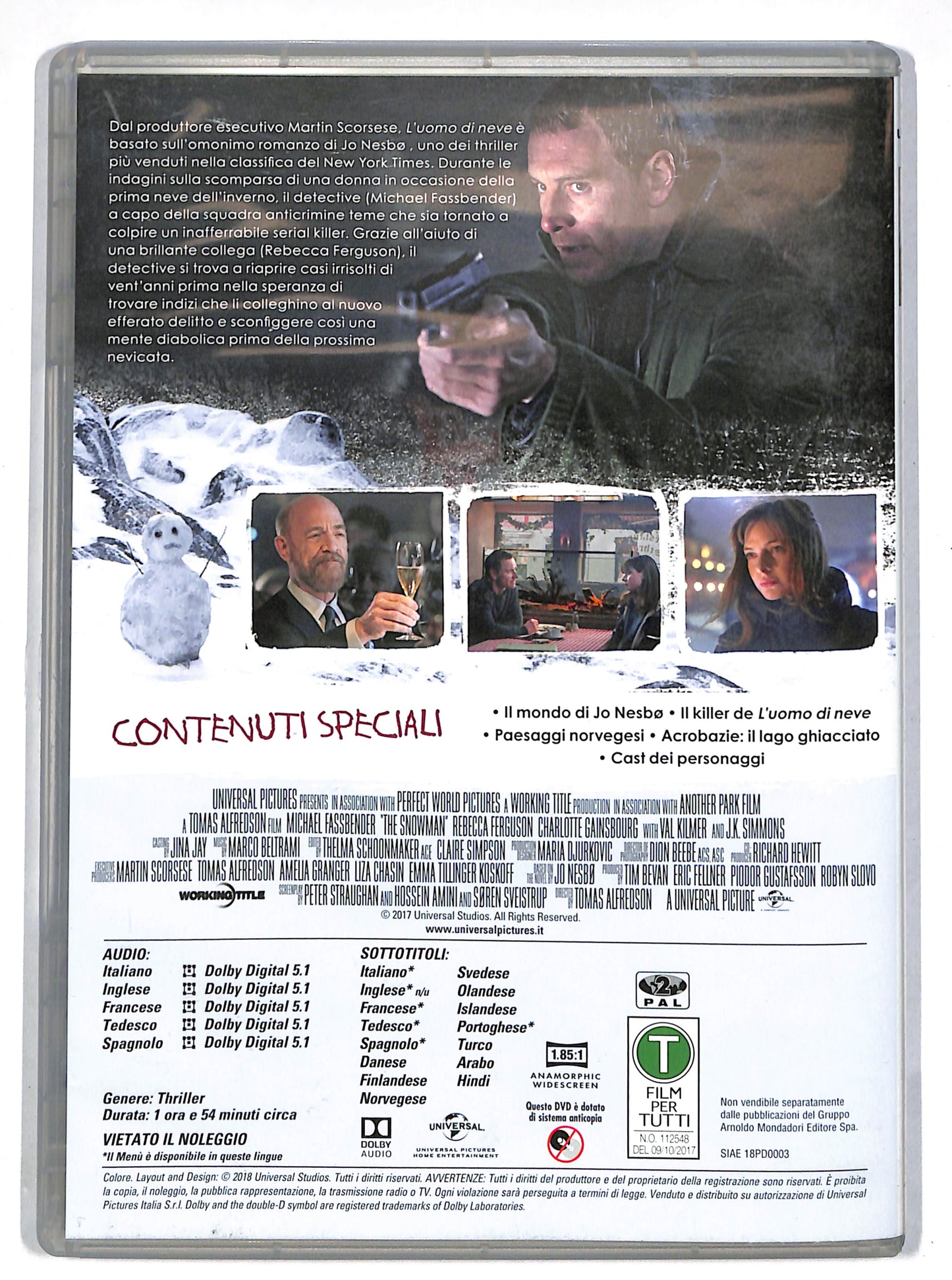 EBOND L'uomo di neve EDITORIALE DVD DB605609