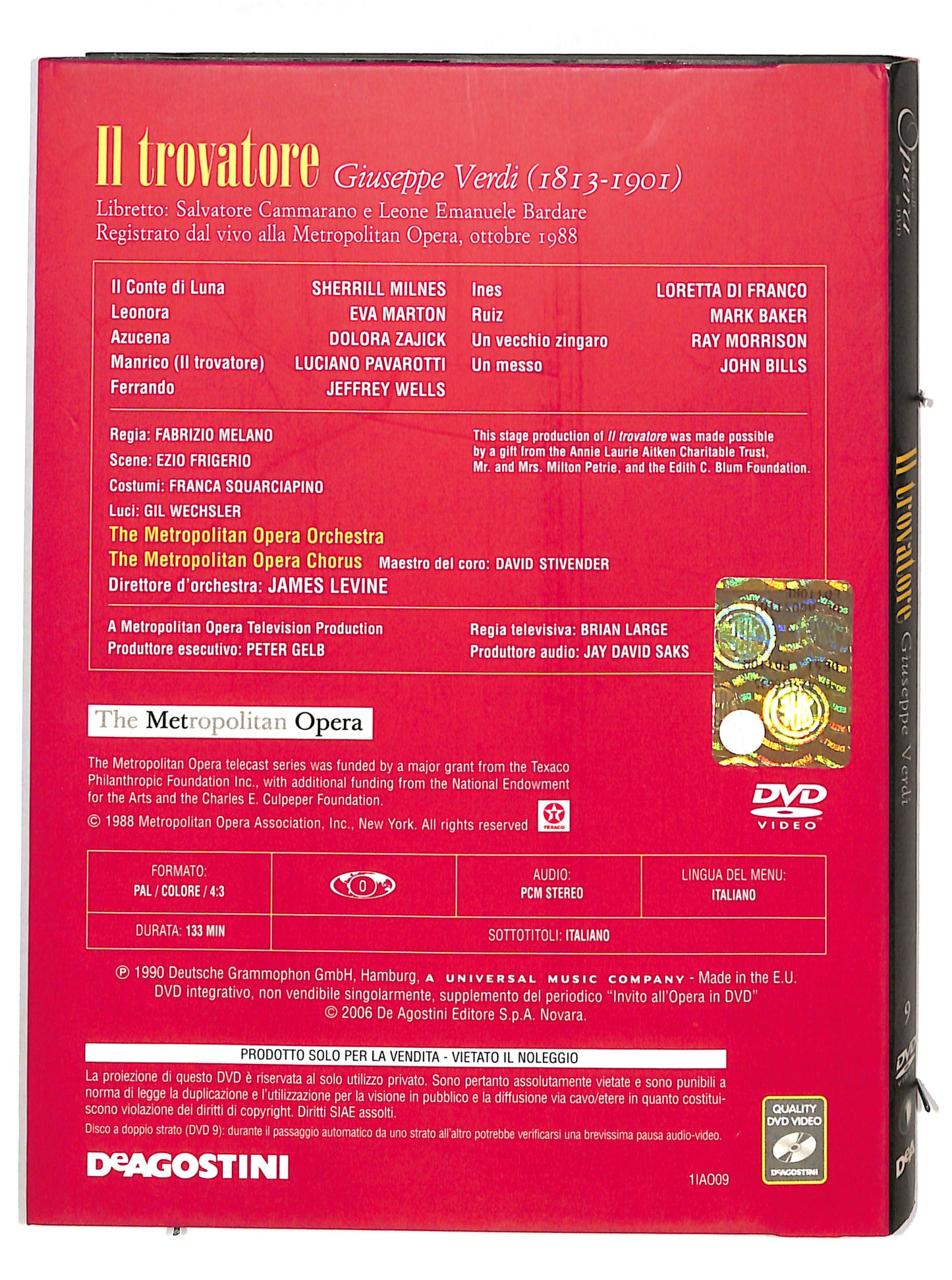 EBOND Invito all'Opera in DVD - Il trovatore volume 9 EDITORIALE DVD DB605635