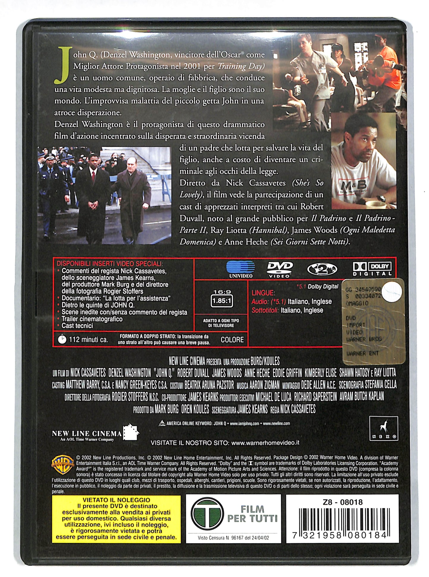 EBOND John Q DVD DB605661