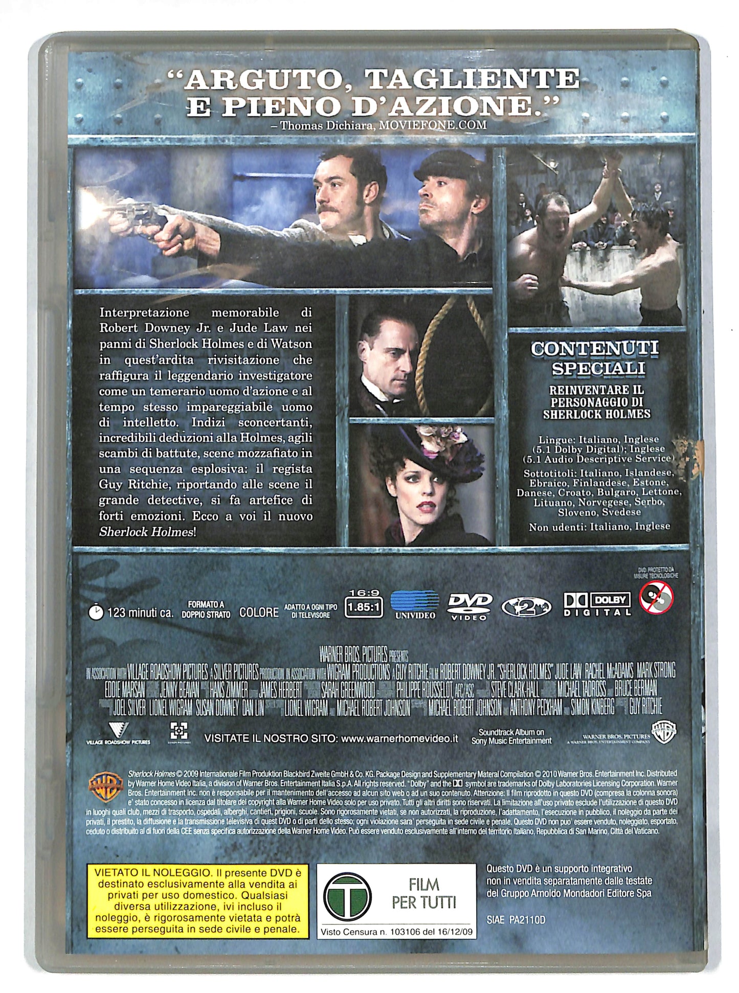 EBOND Sherlock Holmes EDITORIALE DVD DB605663