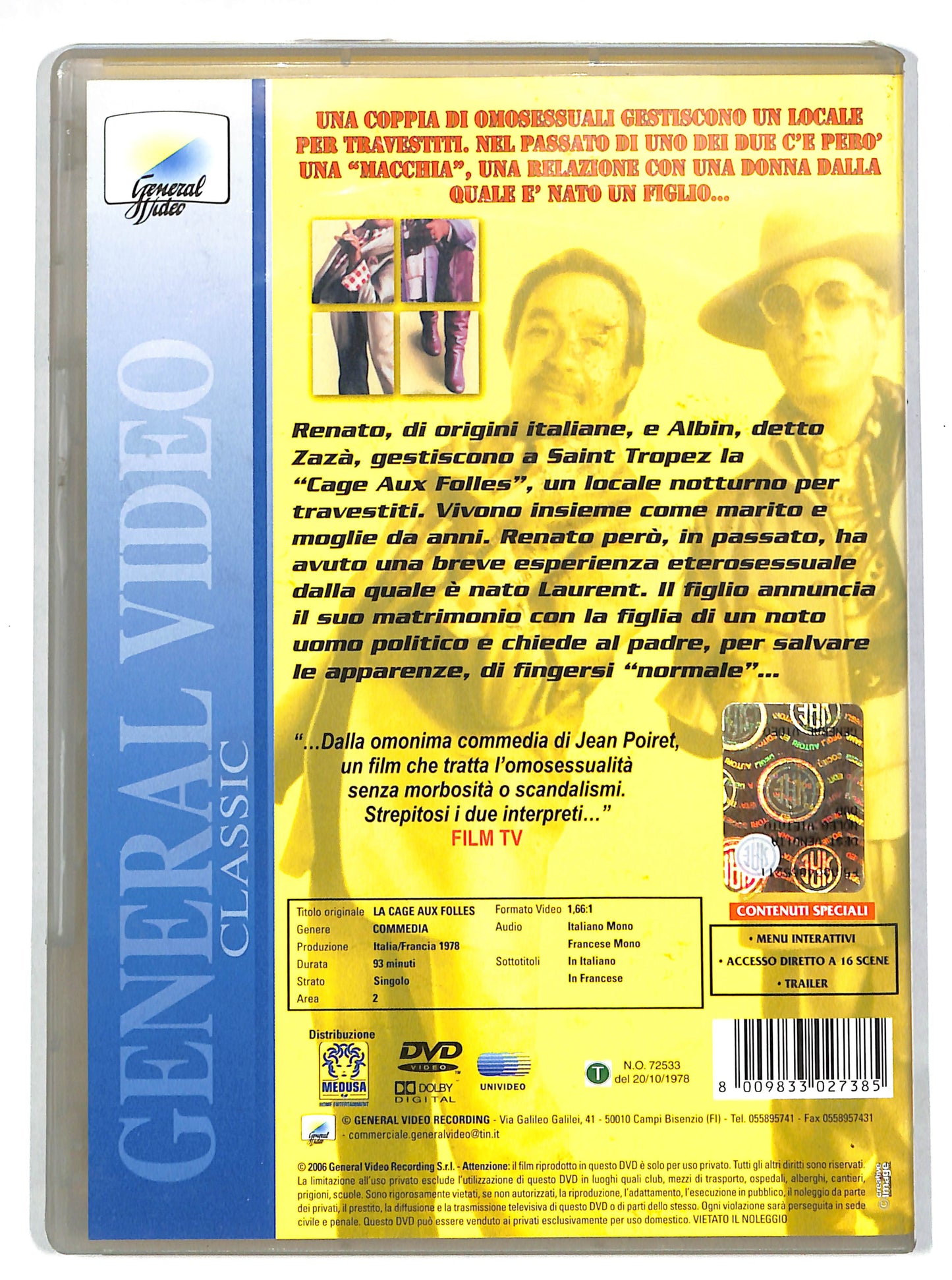 EBOND Il vizietto DVD DB605665