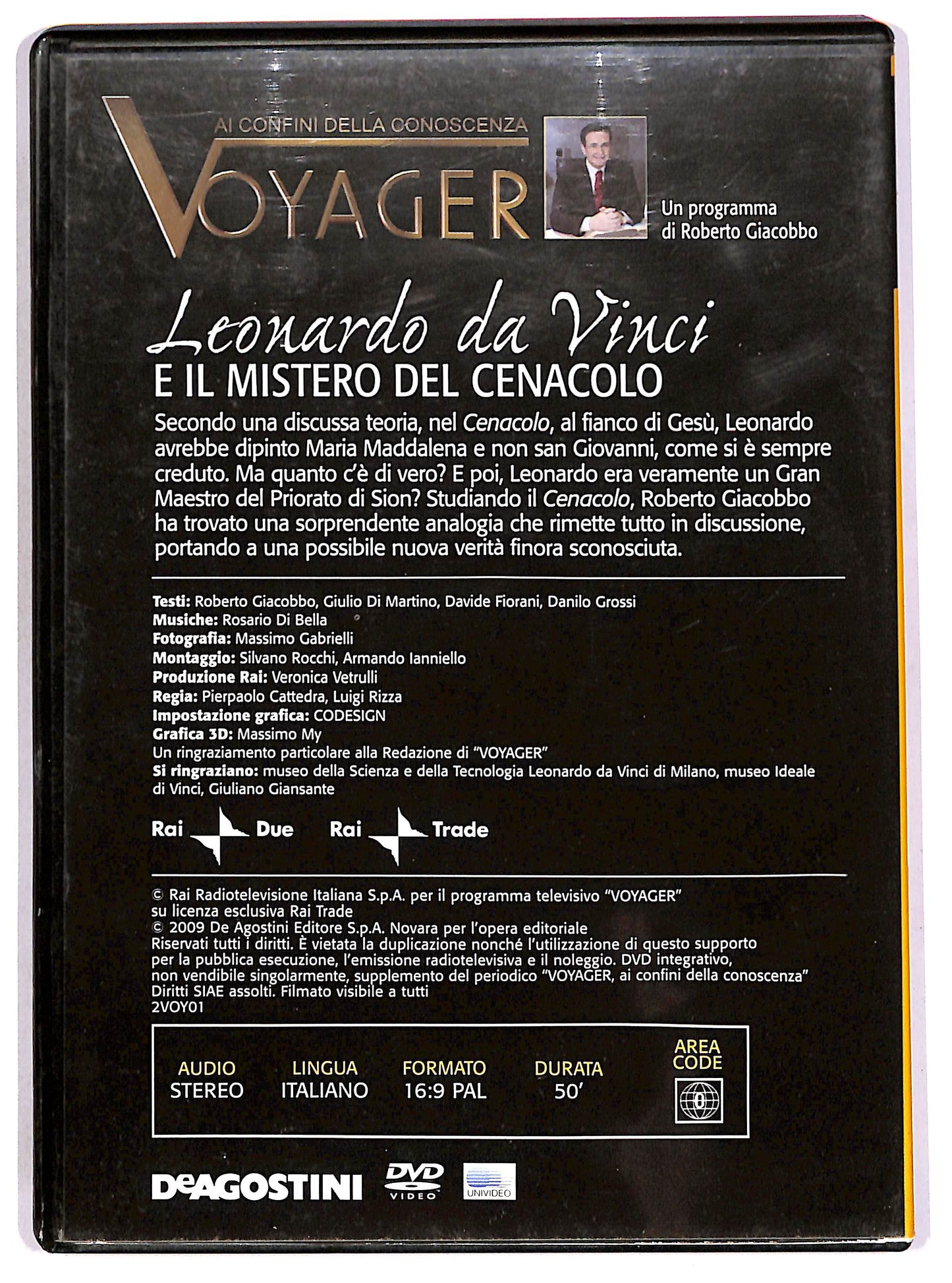 EBOND Voyager Leonardo da Vinci e il mistero del cenacolo EDITORIALE DVD DB606601